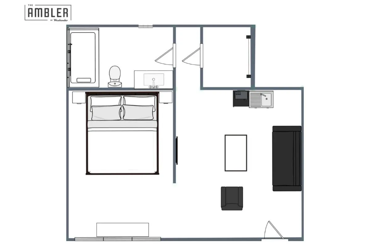 Floor plan in Ambler Hotel