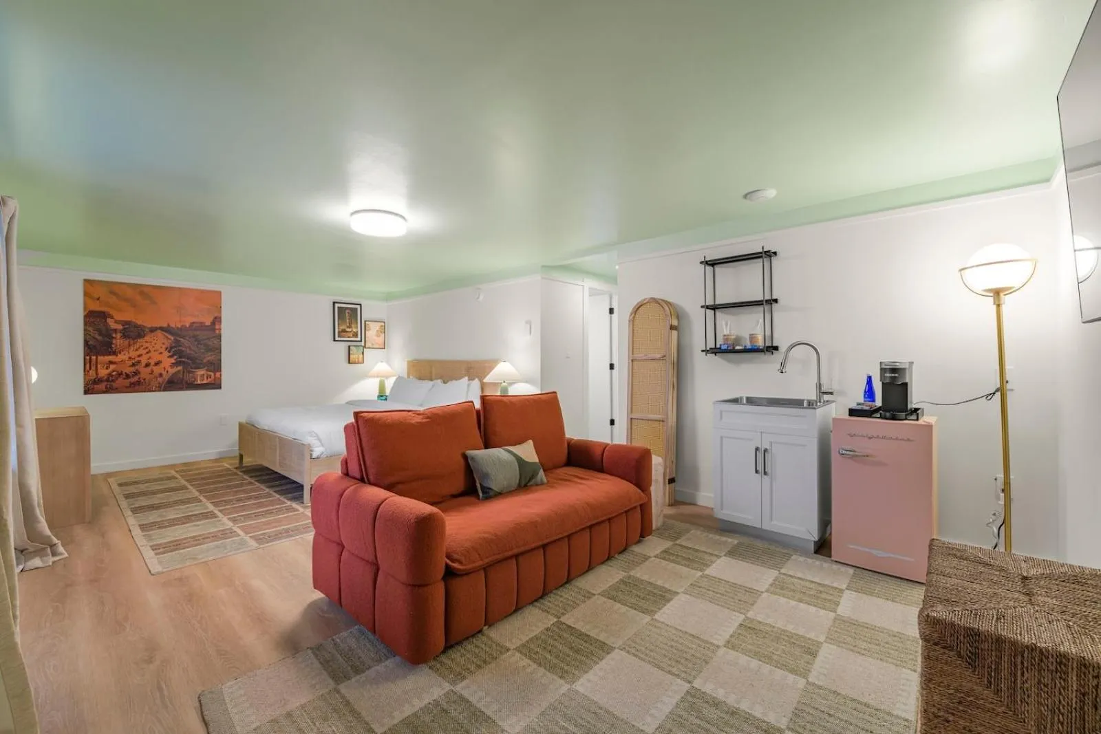 Seating area in Ambler Hotel