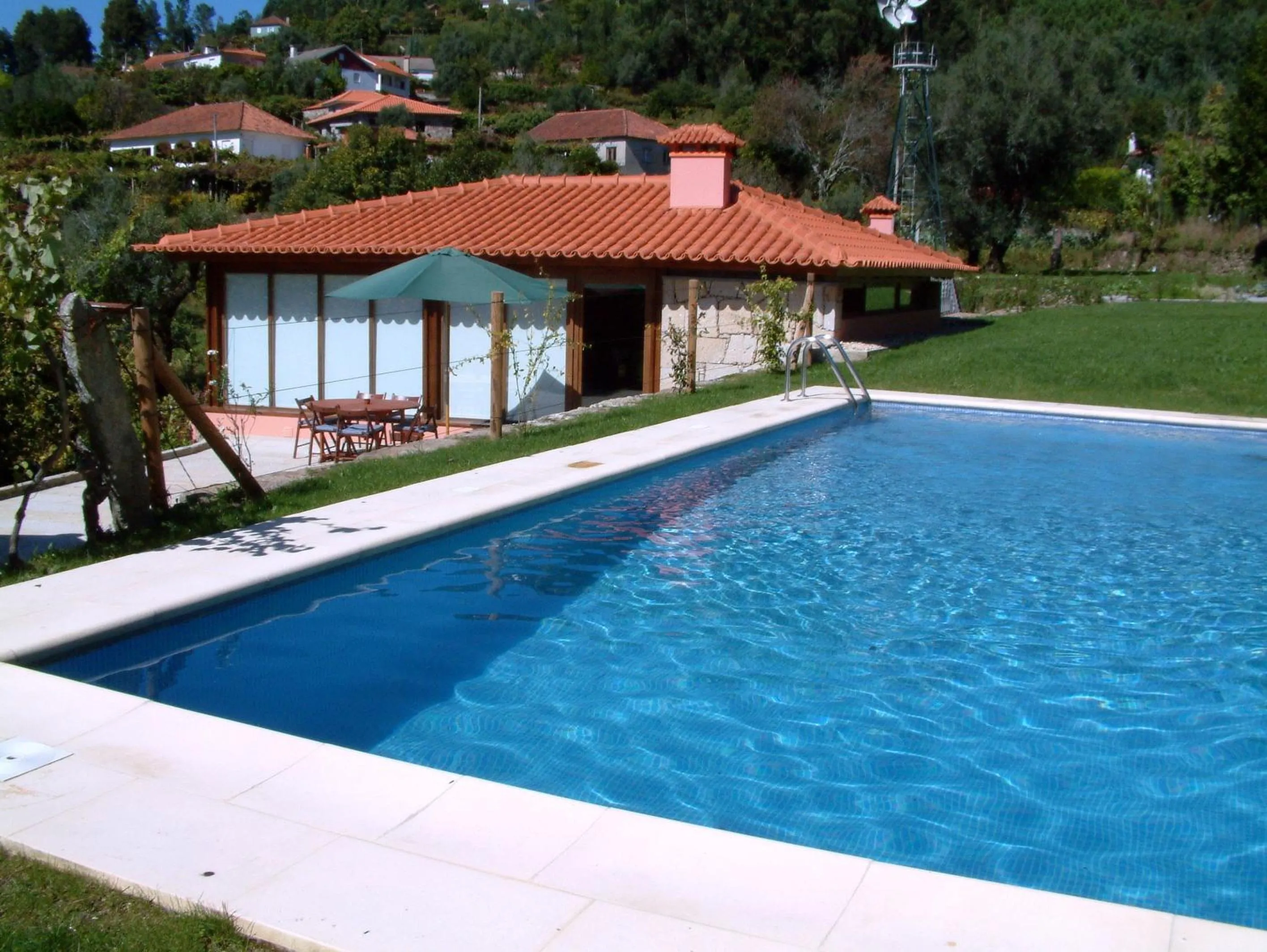 Swimming pool in Casa da Boa Fonte by Casa da Travessa