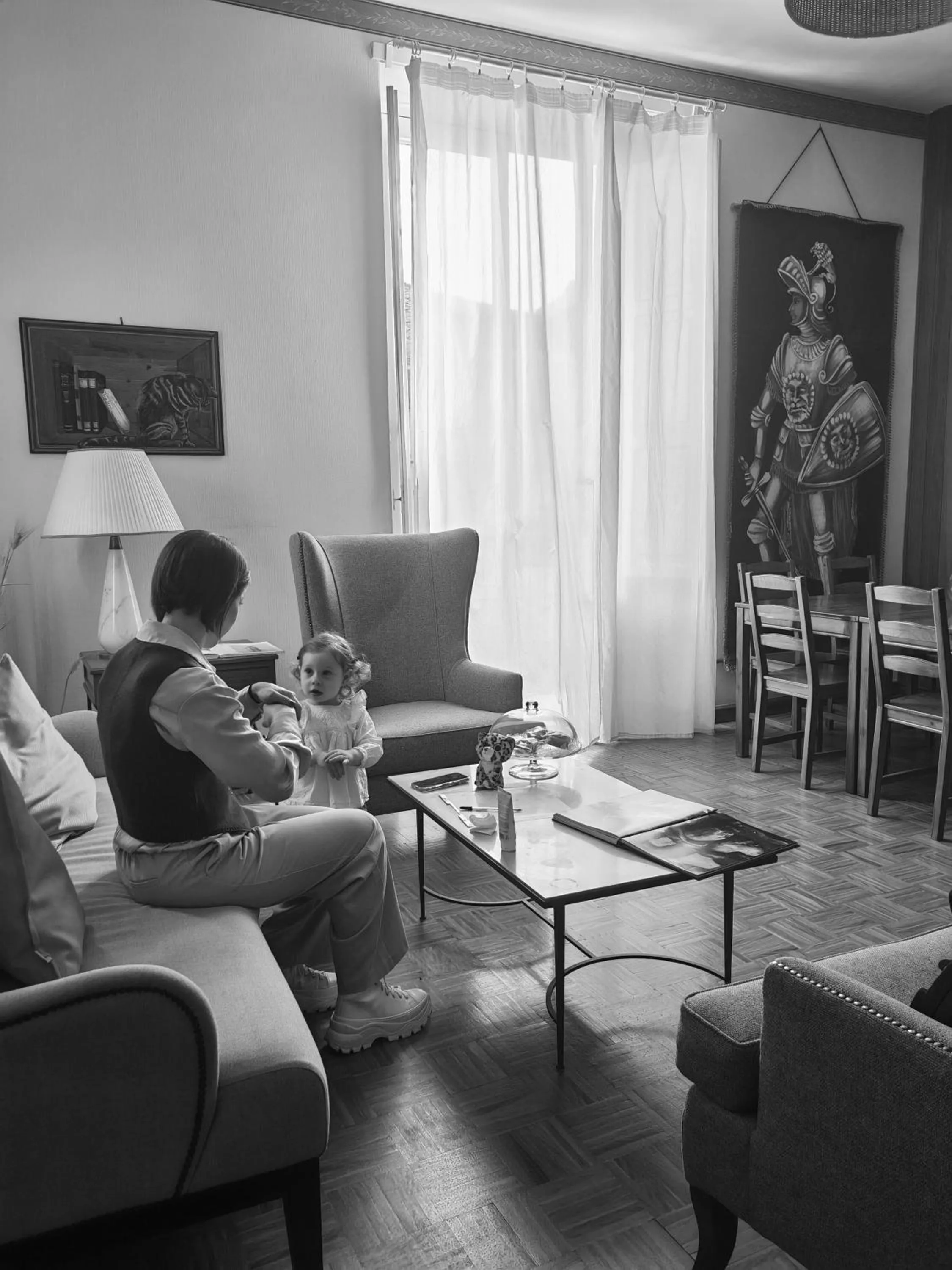 Communal lounge/ TV room in Liodoro Catania B&B