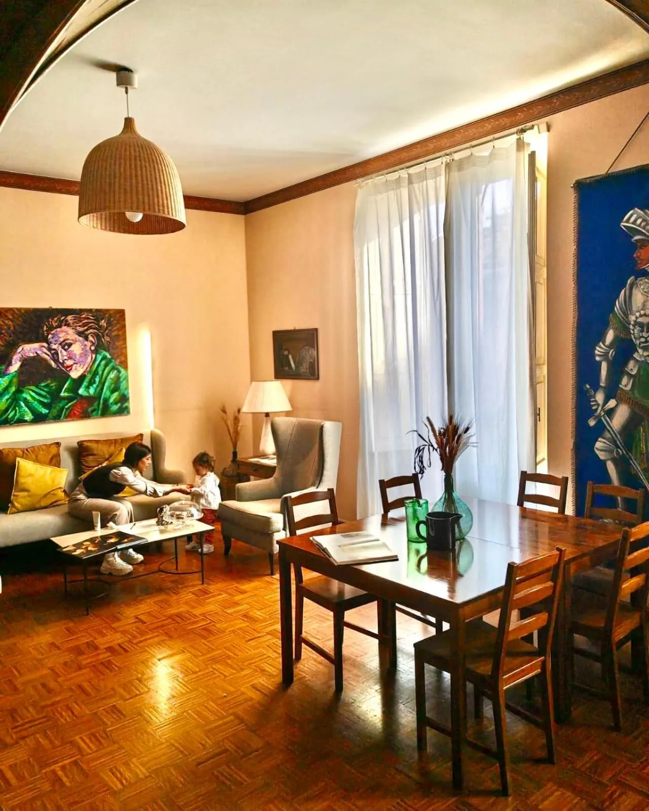 Communal lounge/ TV room in Liodoro Catania B&B