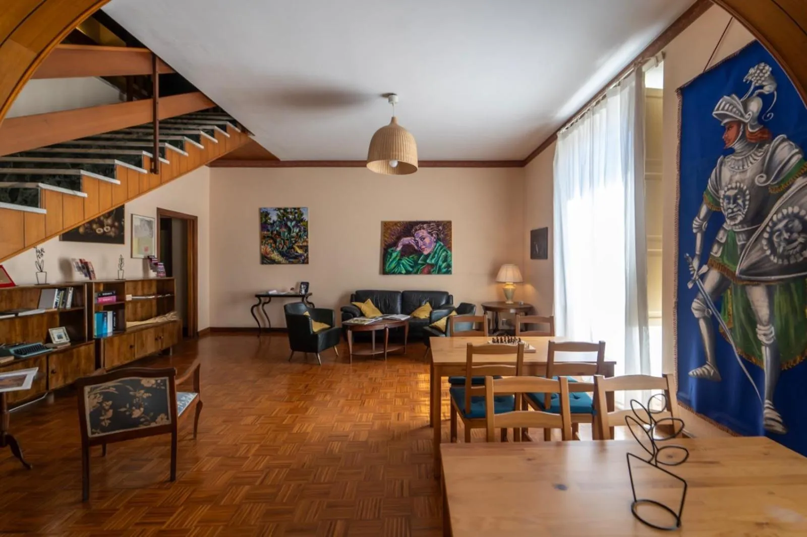 Communal lounge/ TV room in Liodoro Catania B&B