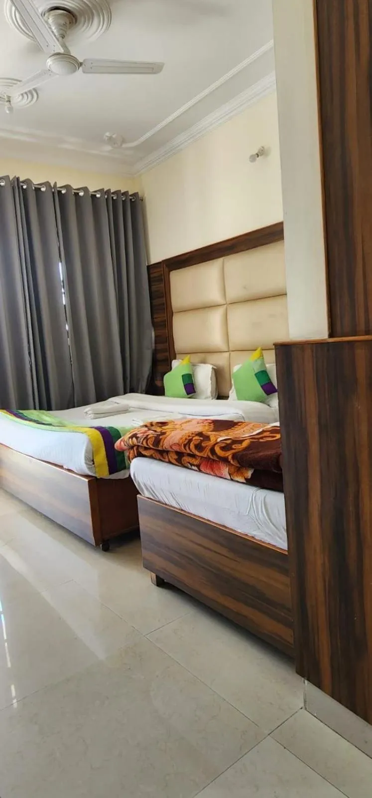 Bed in Sky Pie hotel