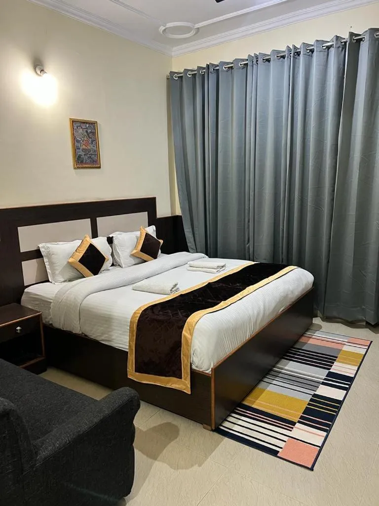 Bed in Sky Pie hotel