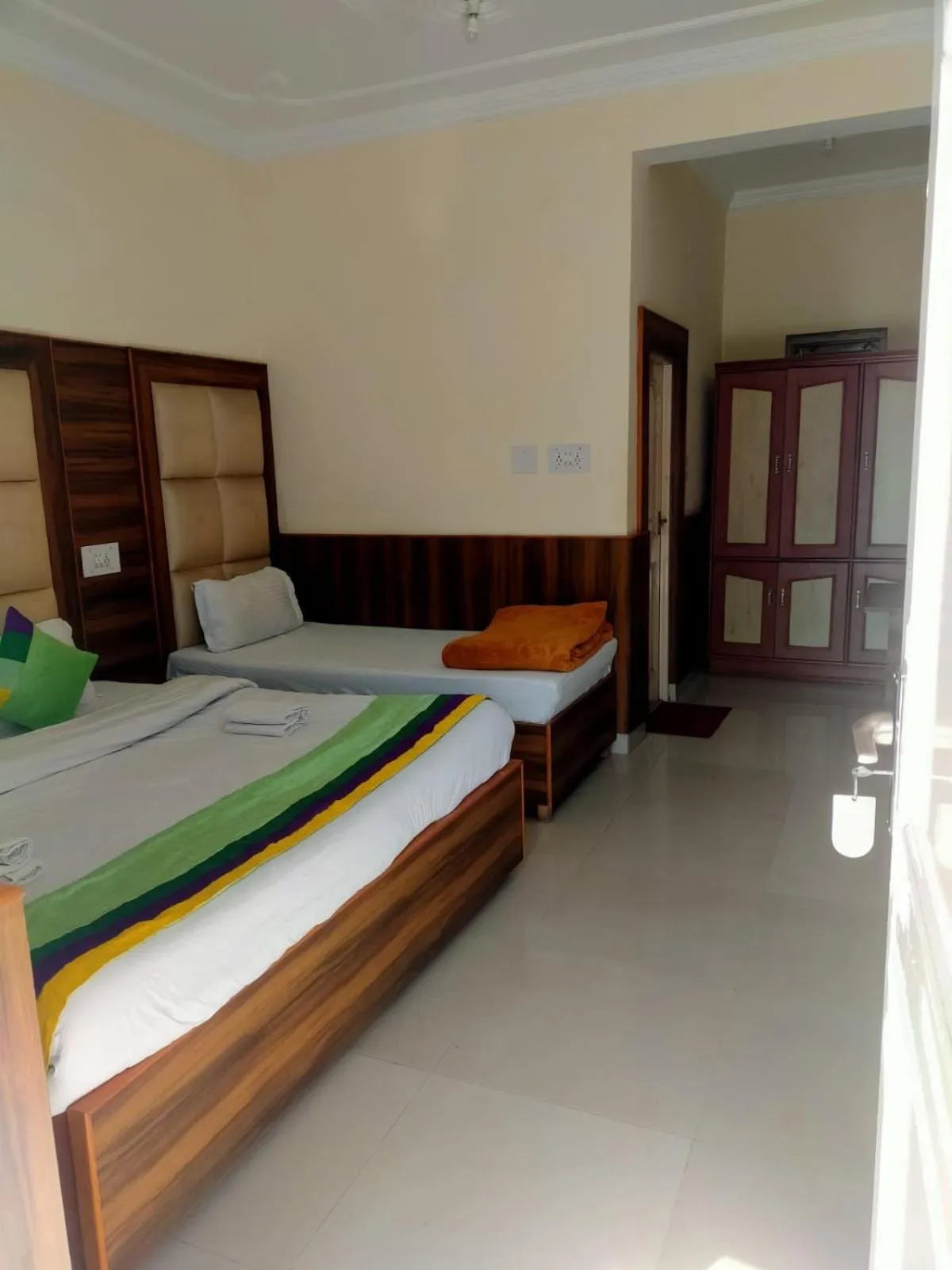 Bed in Sky Pie hotel