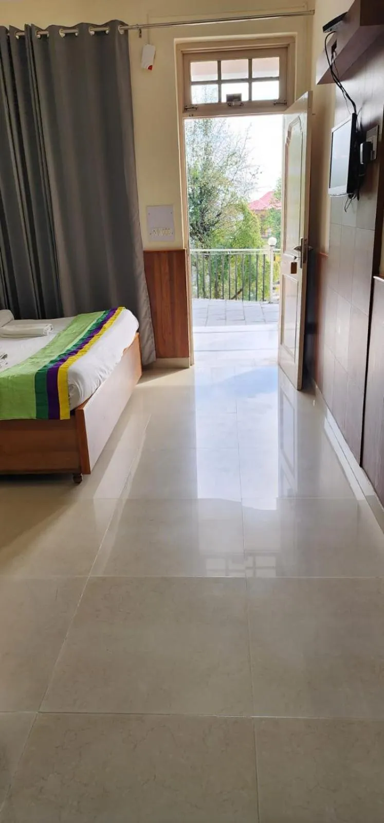 Bed in Sky Pie hotel