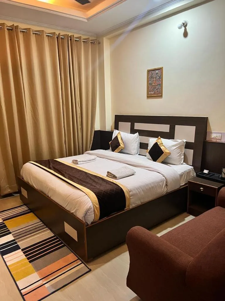 Bed in Sky Pie hotel