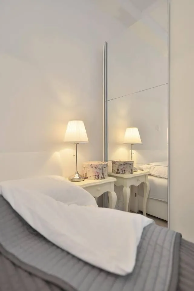Bedroom, Bed in Luxury Apartment Split