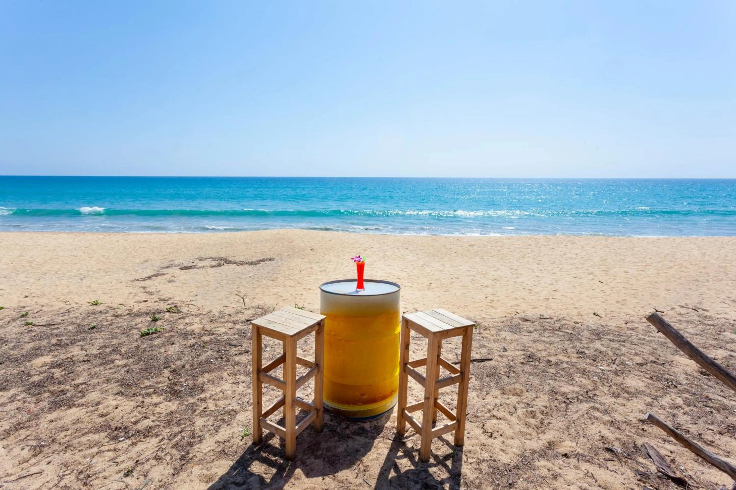 Beach in Da Mario Hotel & Restaurant