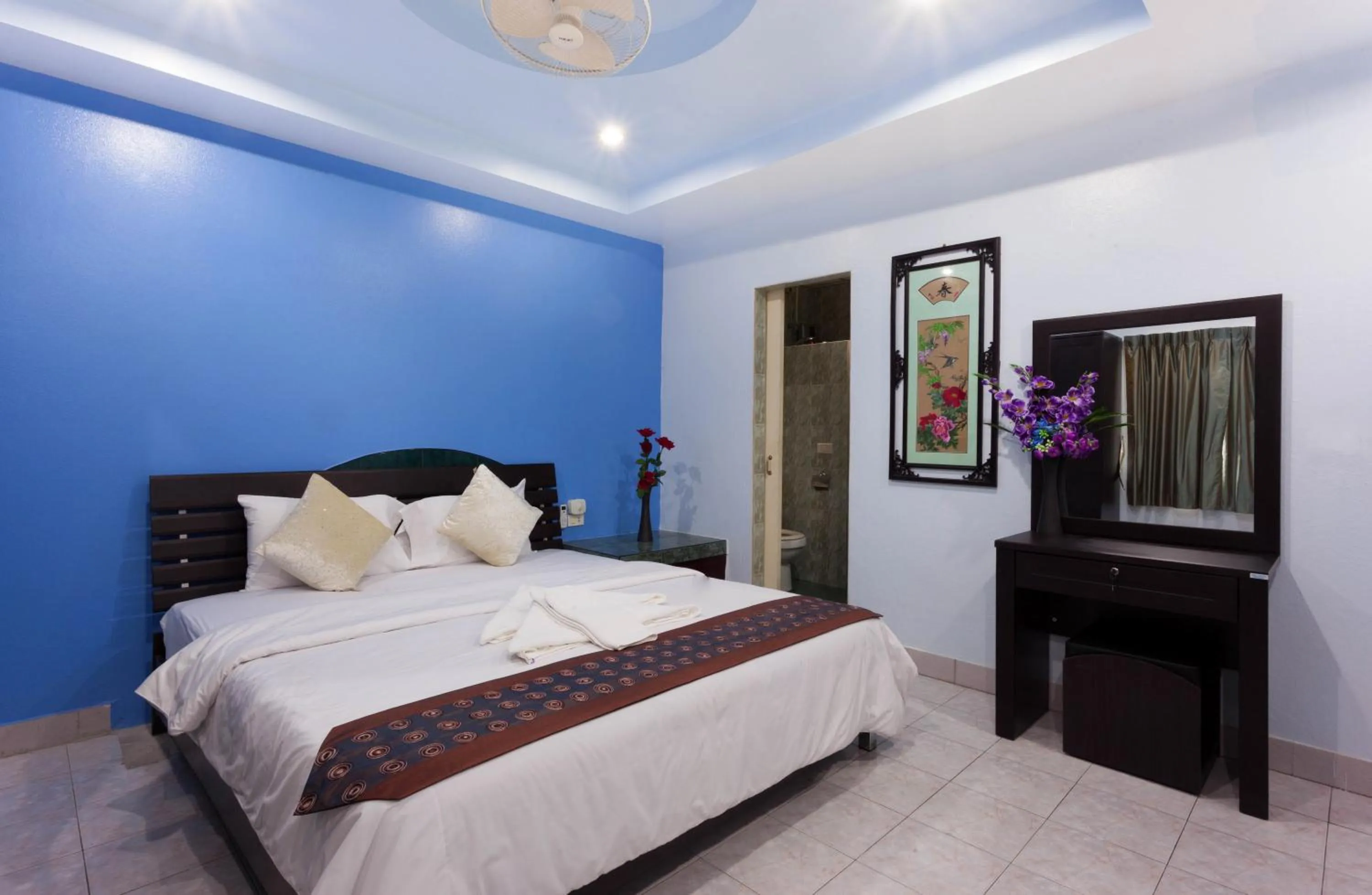 Bedroom, Bed in Da Mario Hotel & Restaurant