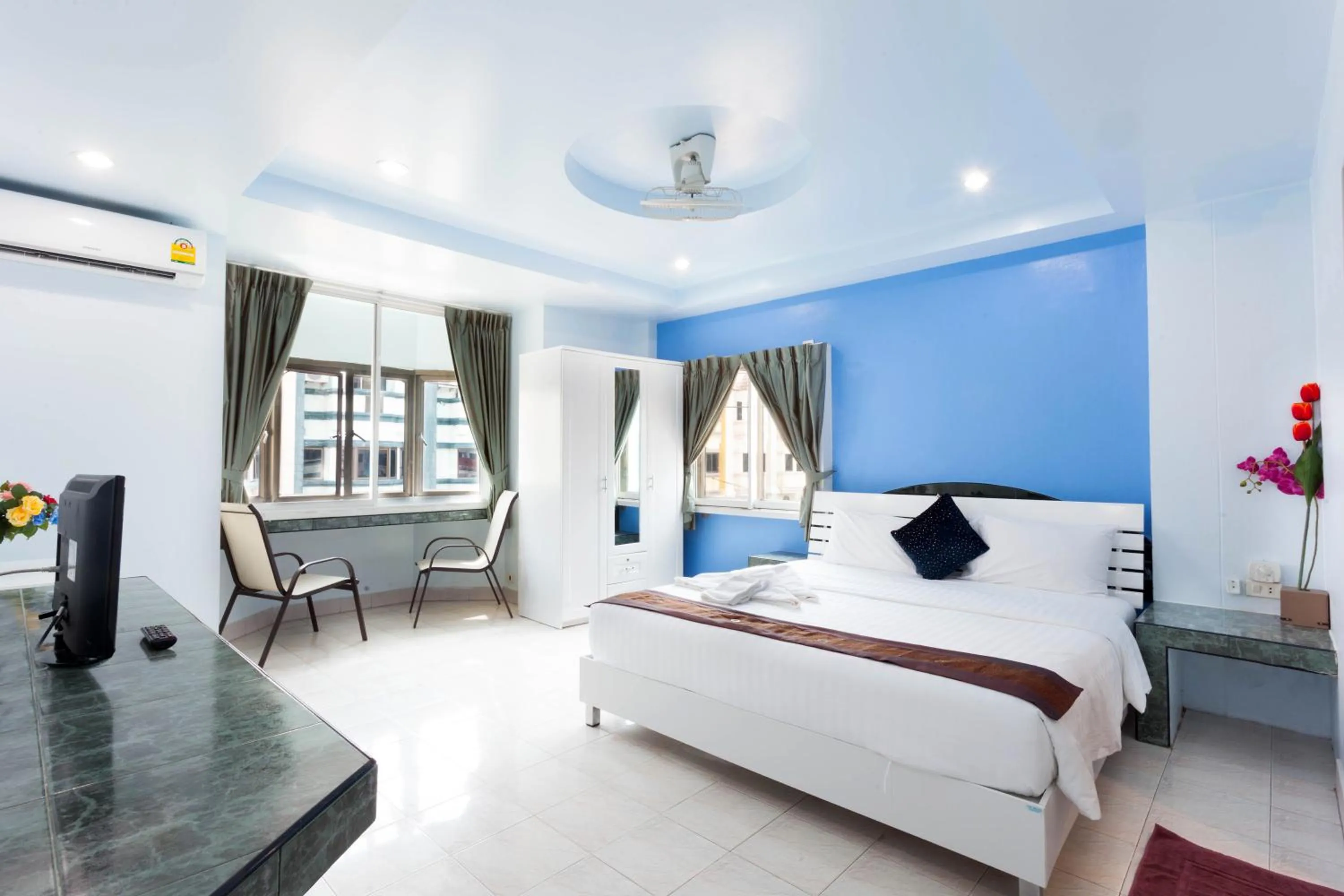 Bedroom, Bed in Da Mario Hotel & Restaurant