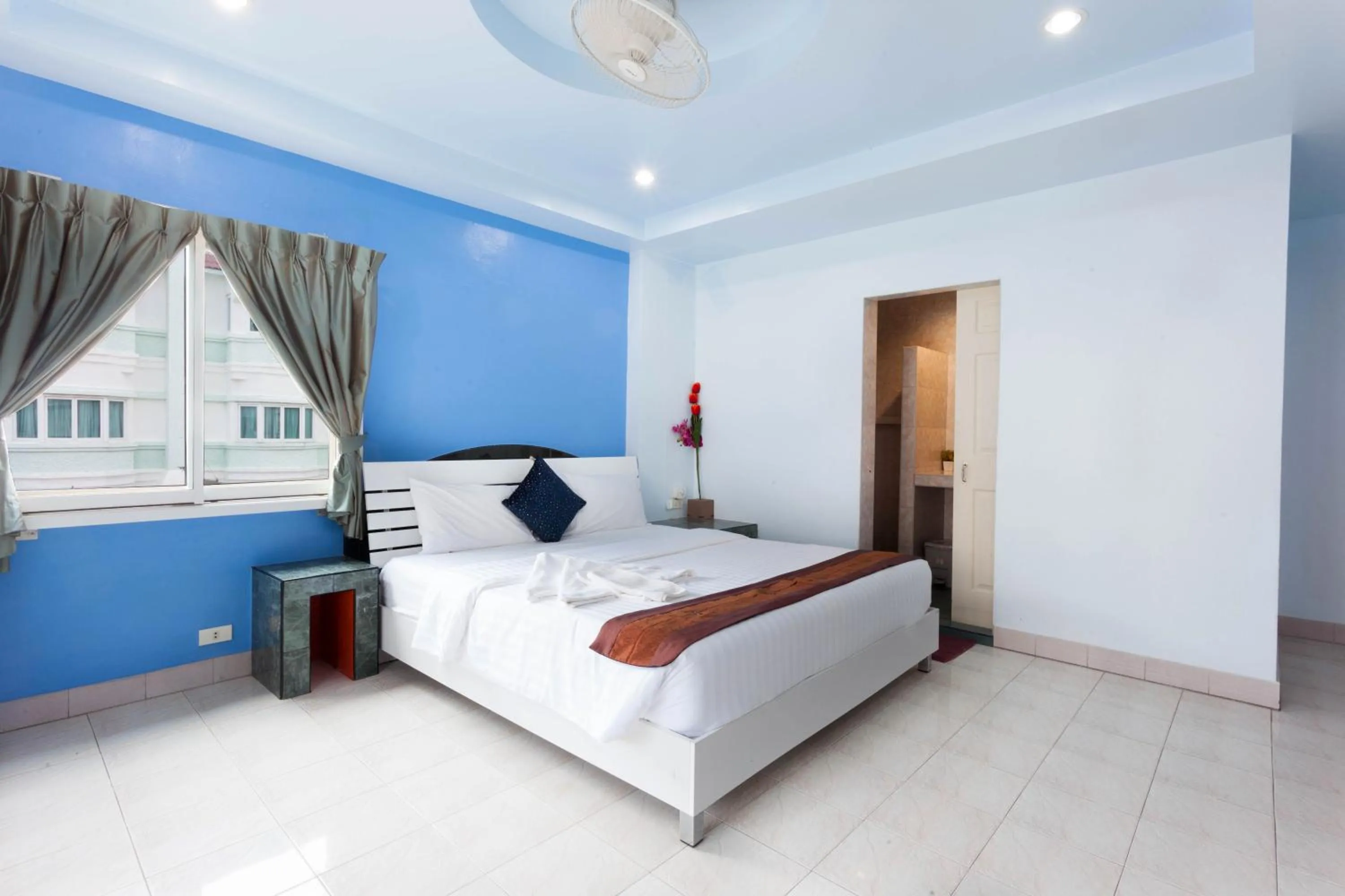 Bedroom, Bed in Da Mario Hotel & Restaurant