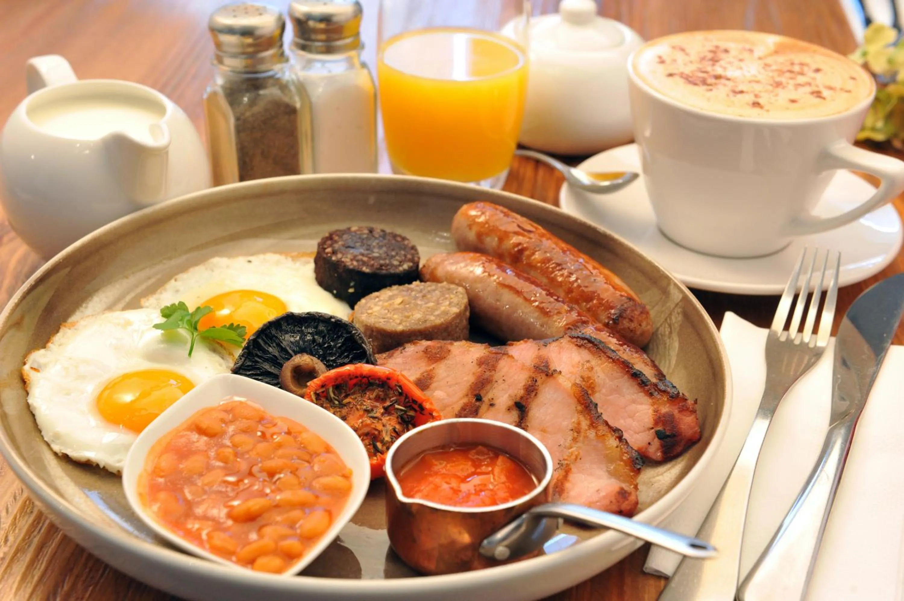 English/Irish breakfast in The Gateway Lodge