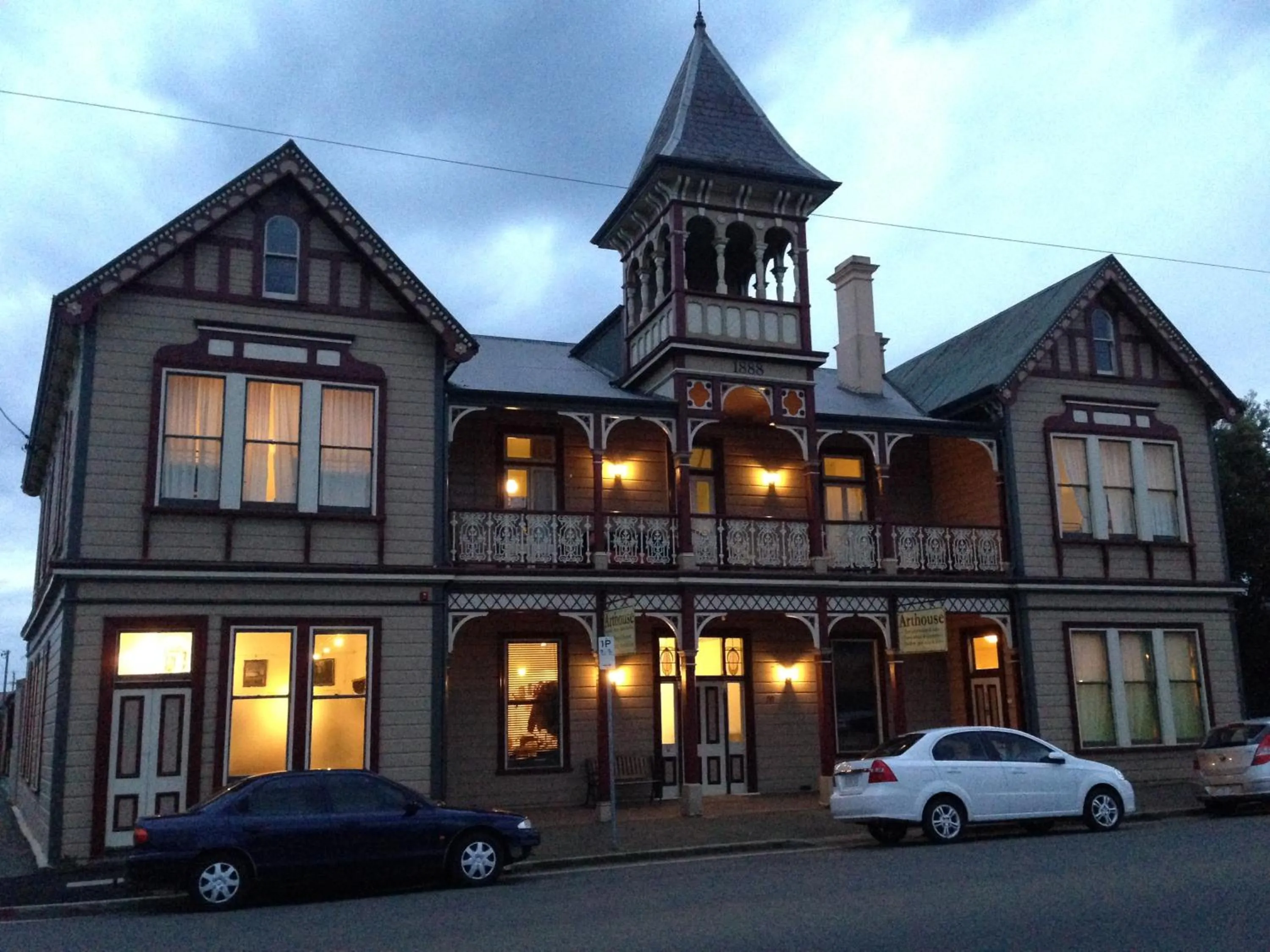 Property building in Arthouse Hostel