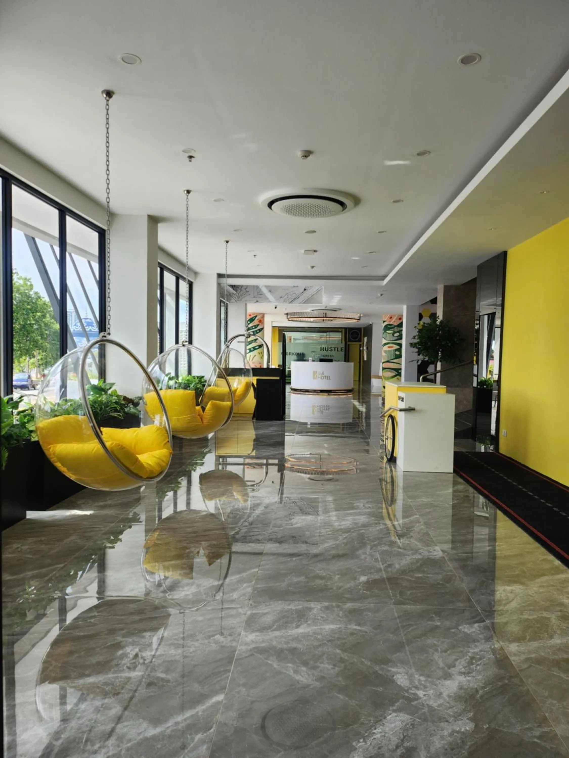 Lobby or reception in OS Style Hotel Batam Centre