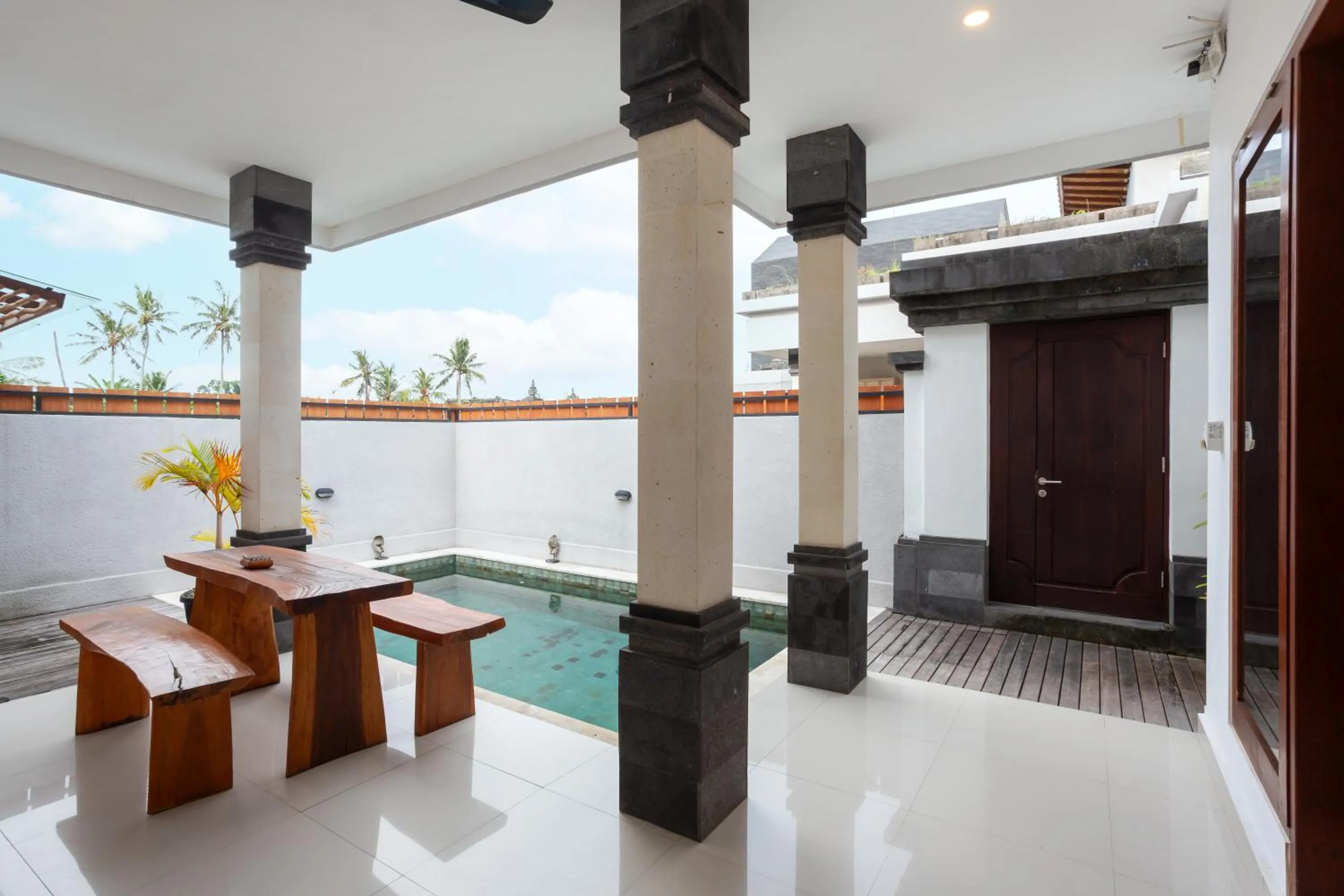 Living room in Om Villas Kedungu