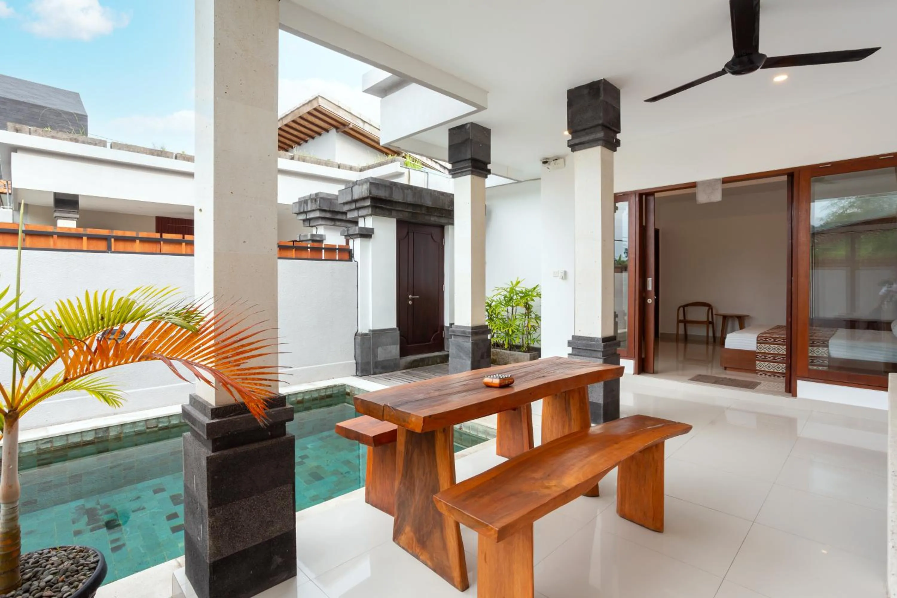 Seating area in Om Villas Kedungu