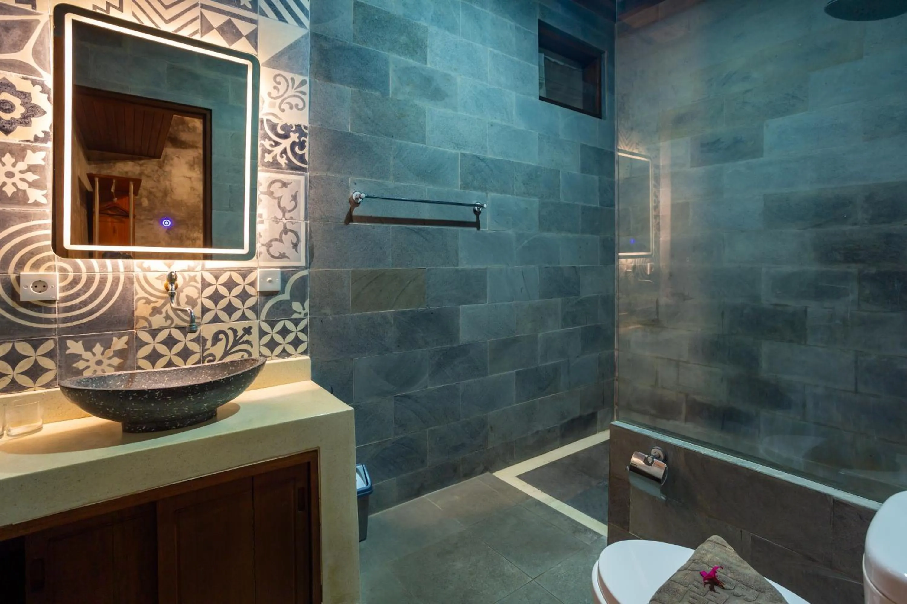 Bathroom in Om Villas Kedungu