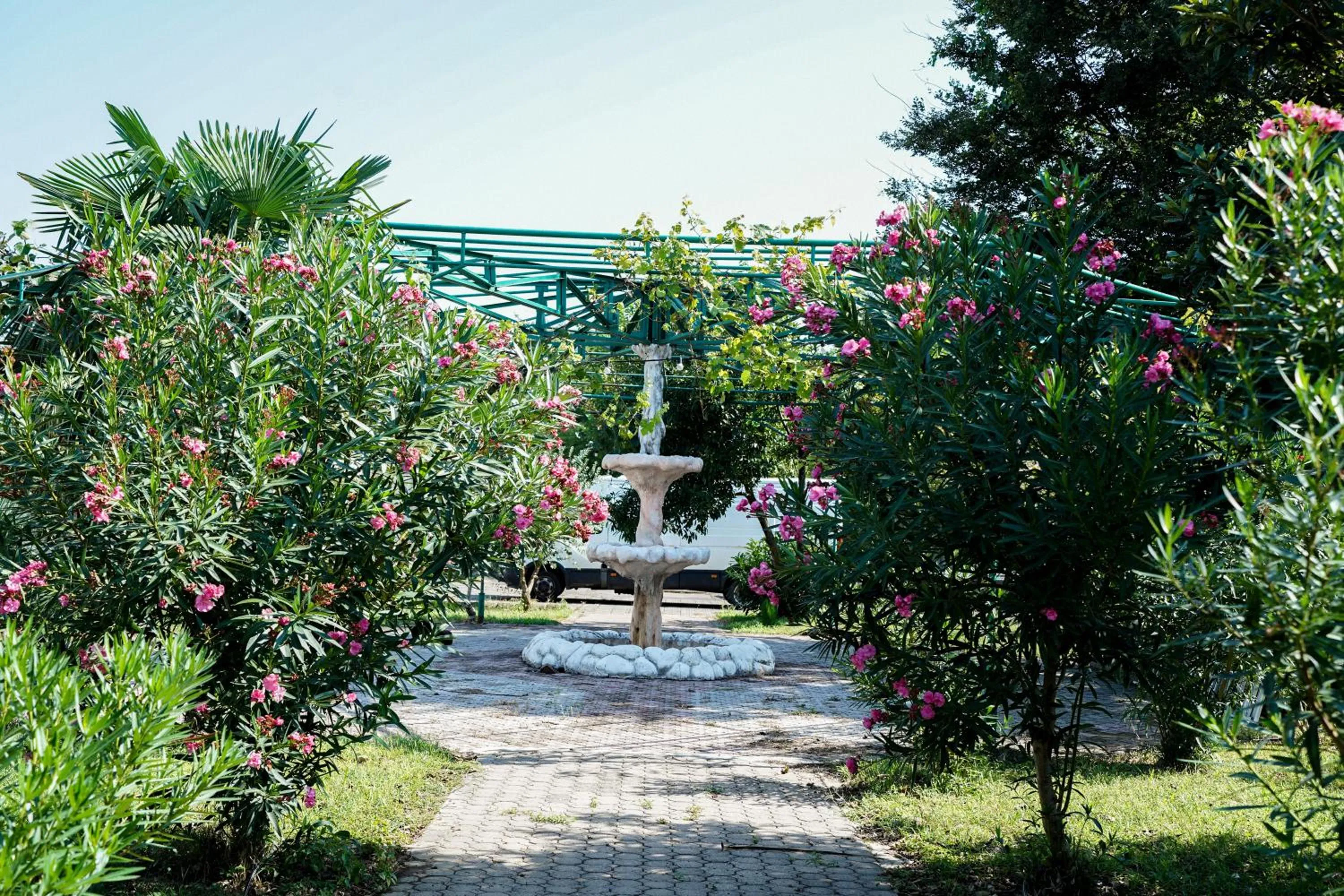 Garden in Europa Hotel-Kutaisi
