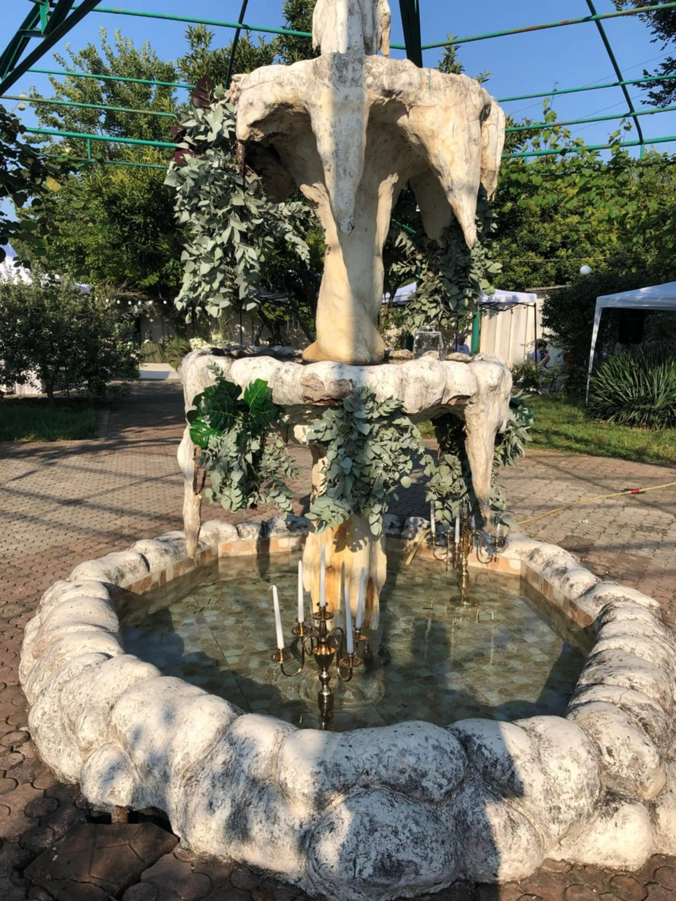 Patio in Europa Hotel-Kutaisi