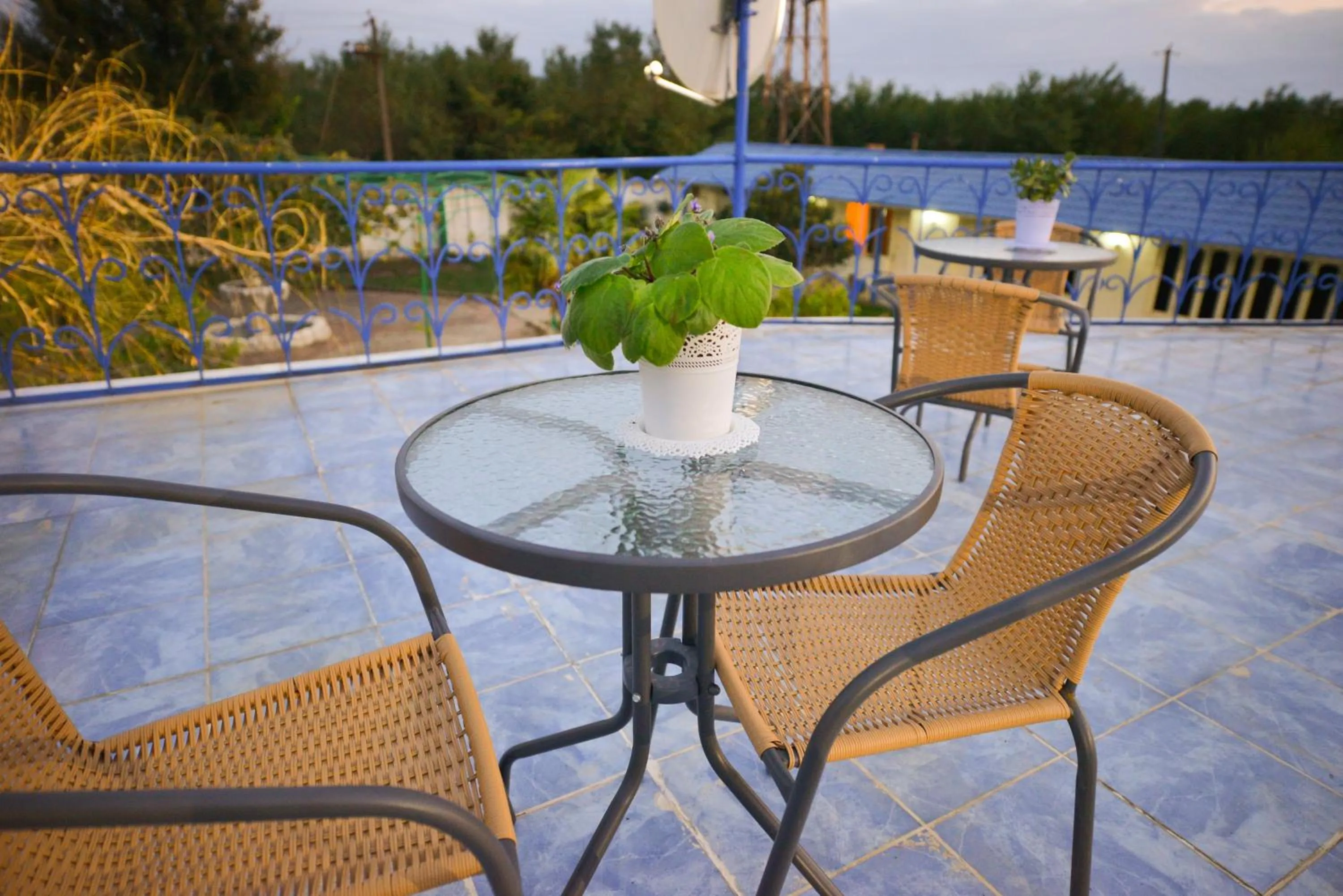 Balcony/Terrace in Europa Hotel-Kutaisi