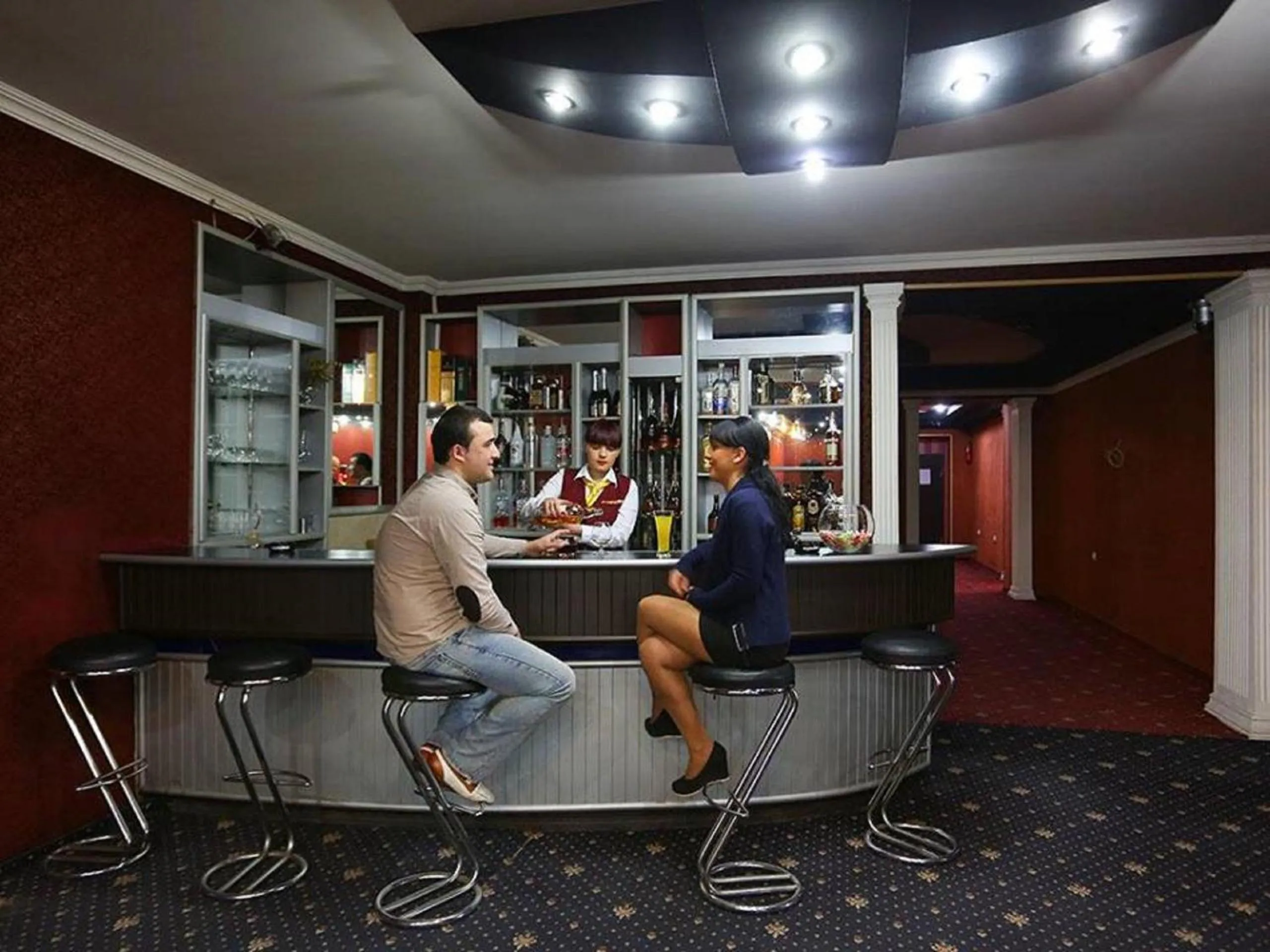 People in Europa Hotel-Kutaisi