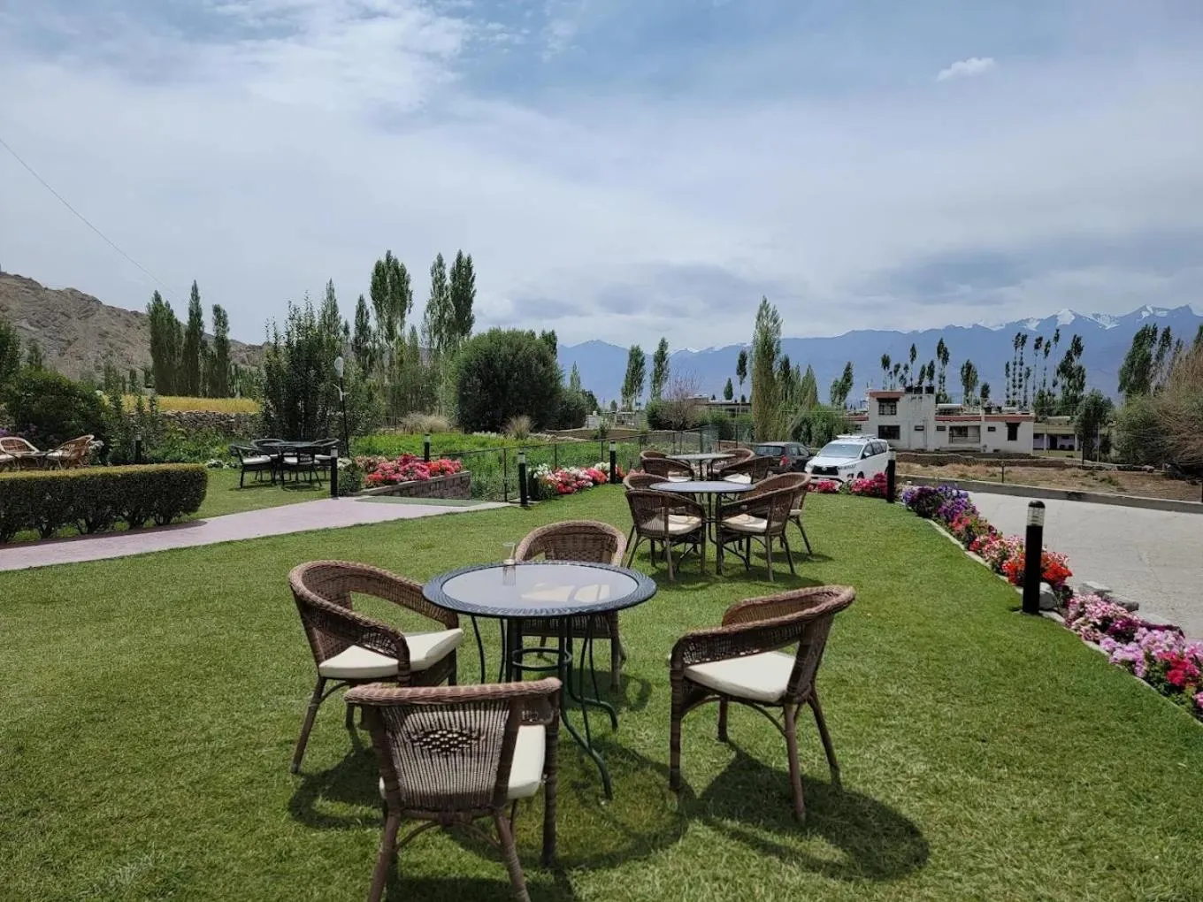 Garden in Hotel Royal Ladakh, Leh