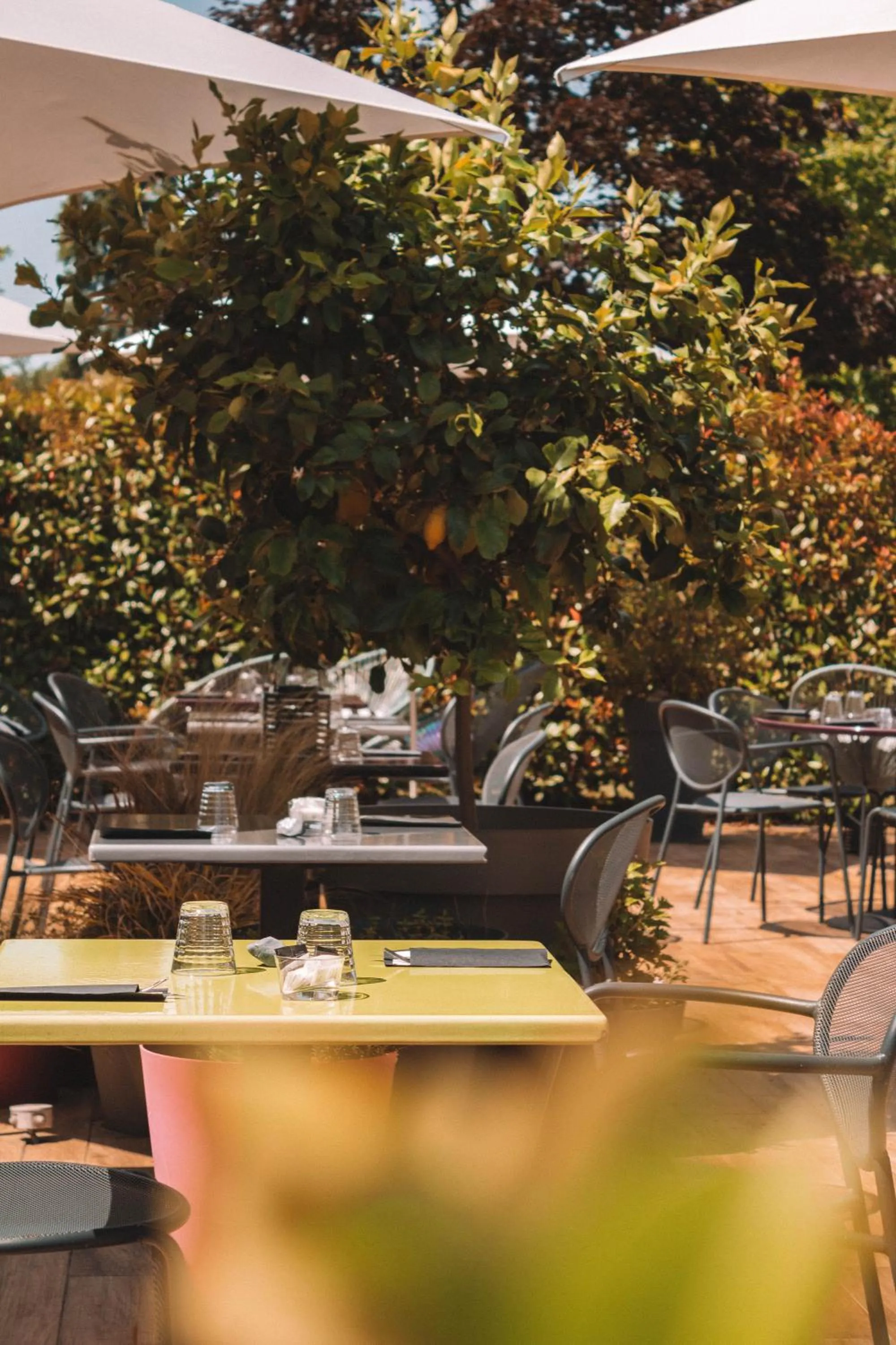 Patio in Ibis Styles Toulouse Labège