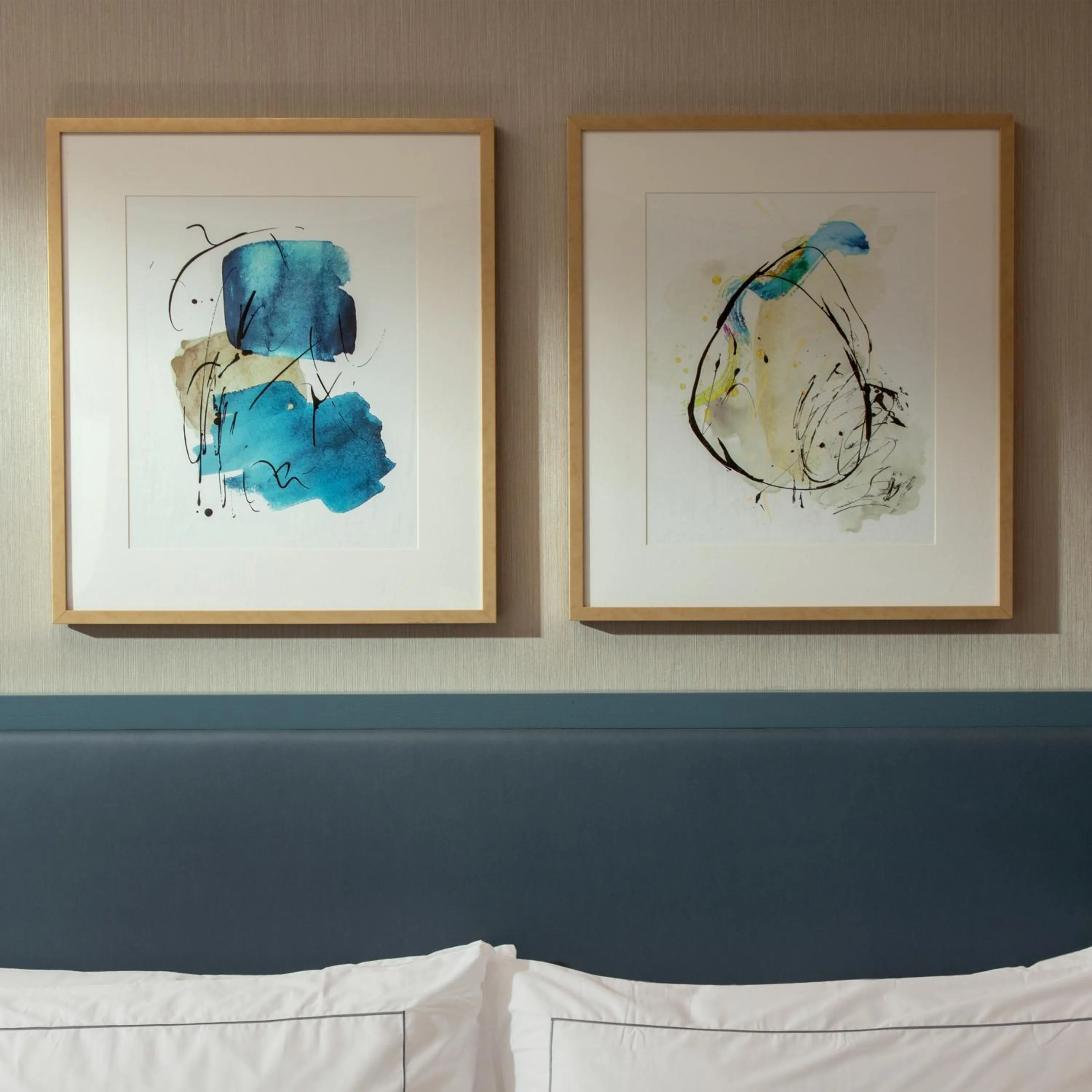 Decorative detail in Hilton Arcadia Los Angeles