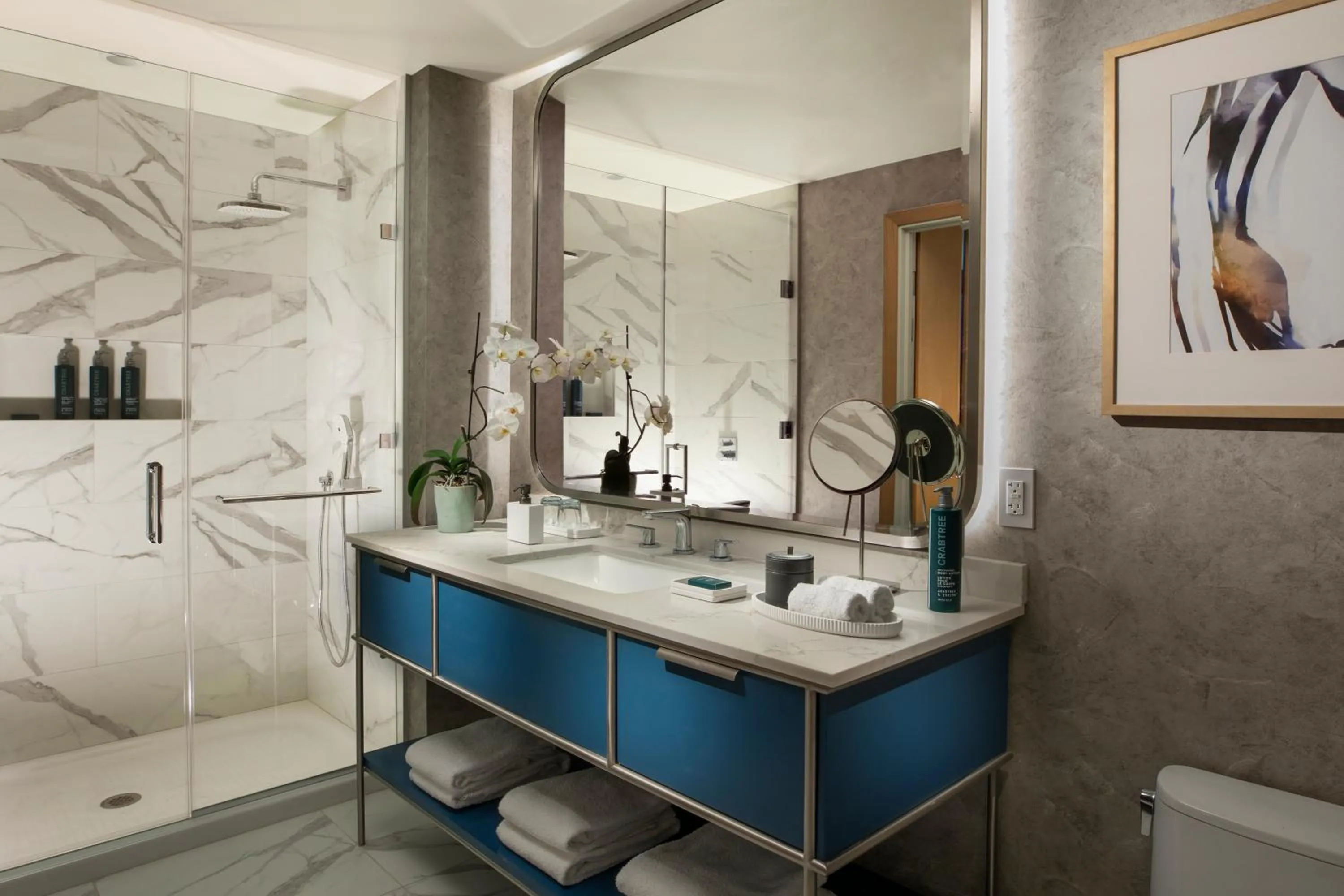 Bathroom in Hilton Arcadia Los Angeles