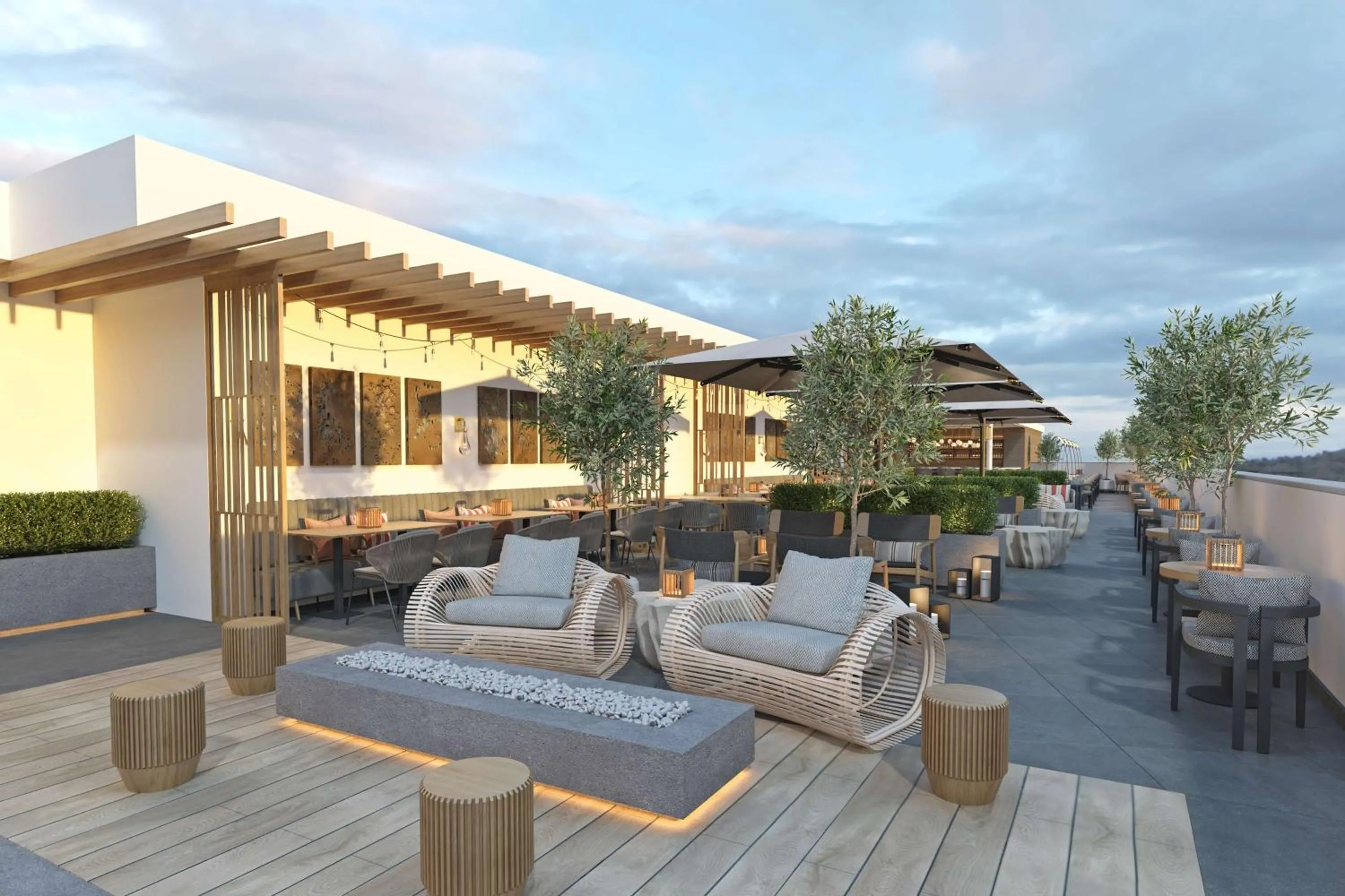 Lounge or bar in Hilton Arcadia Los Angeles