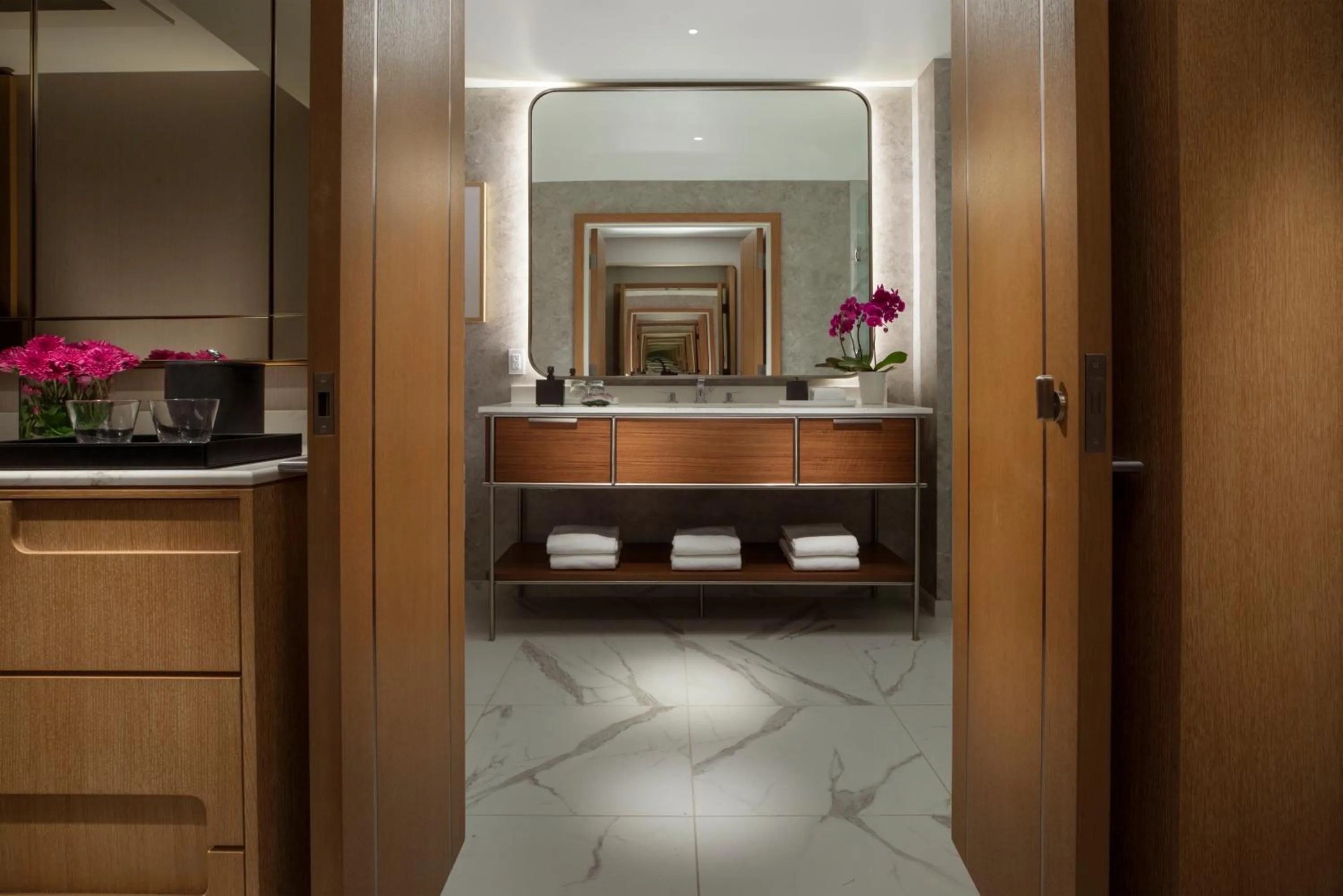 Bathroom in Hilton Arcadia Los Angeles