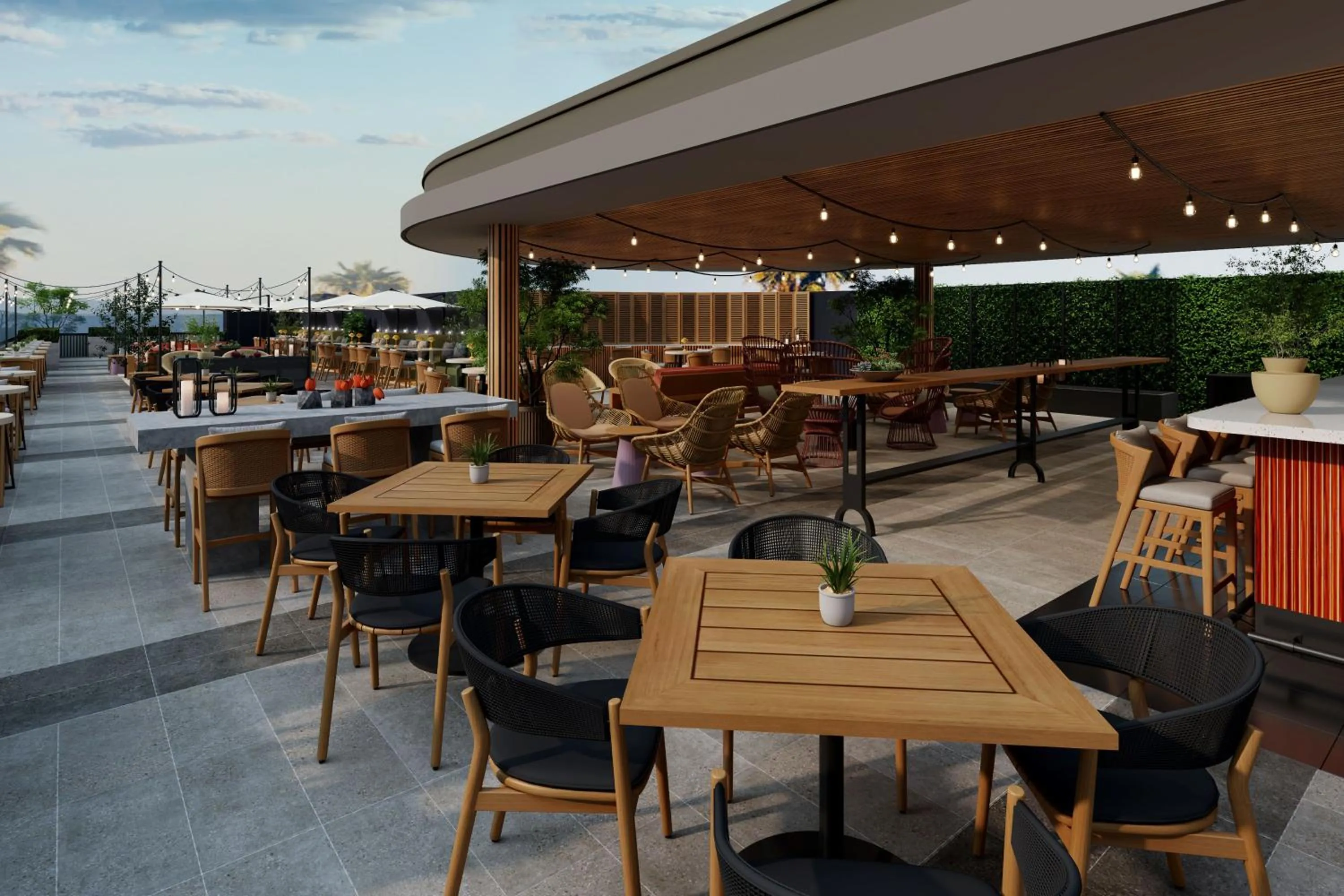 Lounge or bar in Hilton Arcadia Los Angeles