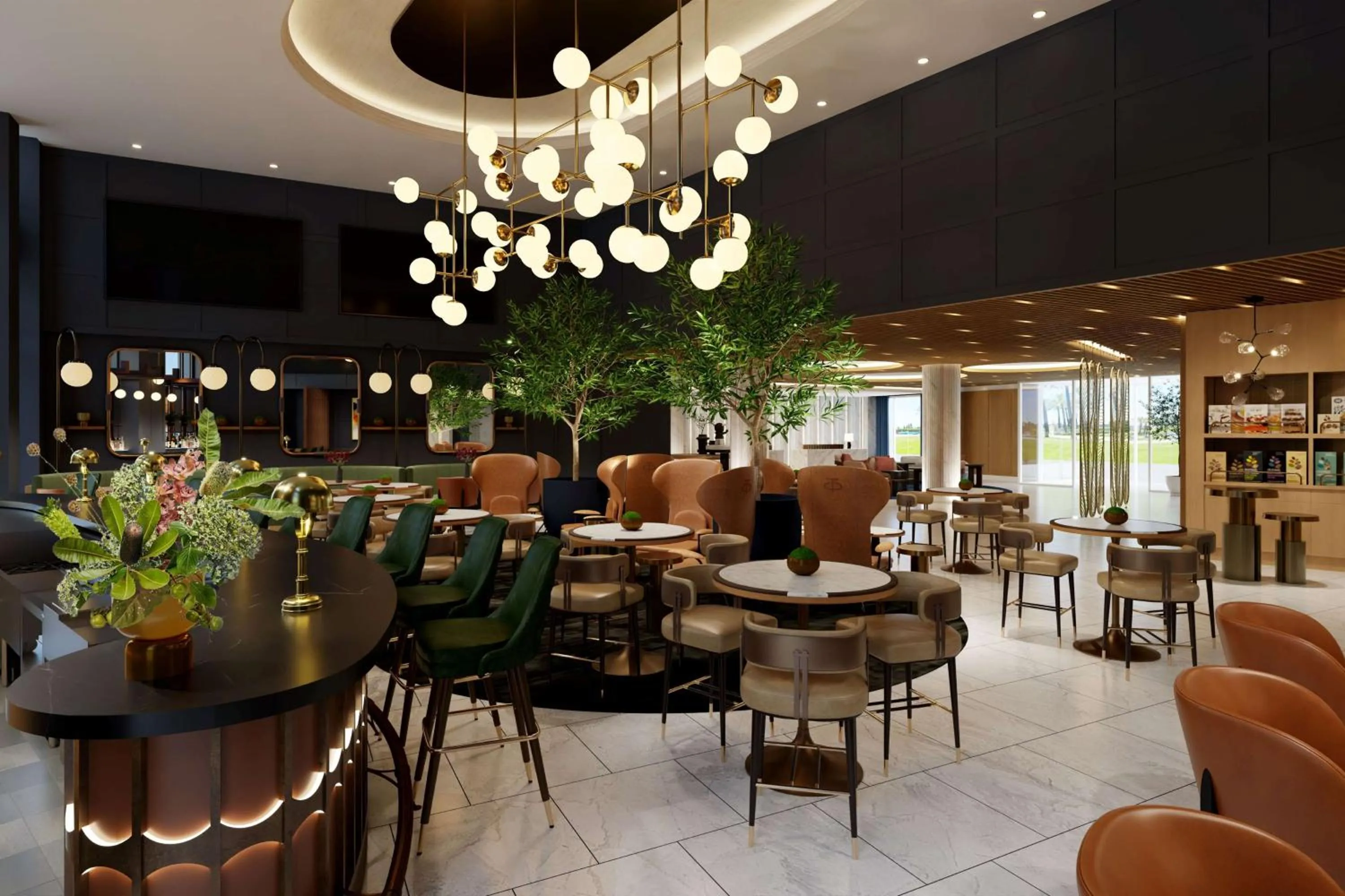 Lounge or bar in Hilton Arcadia Los Angeles