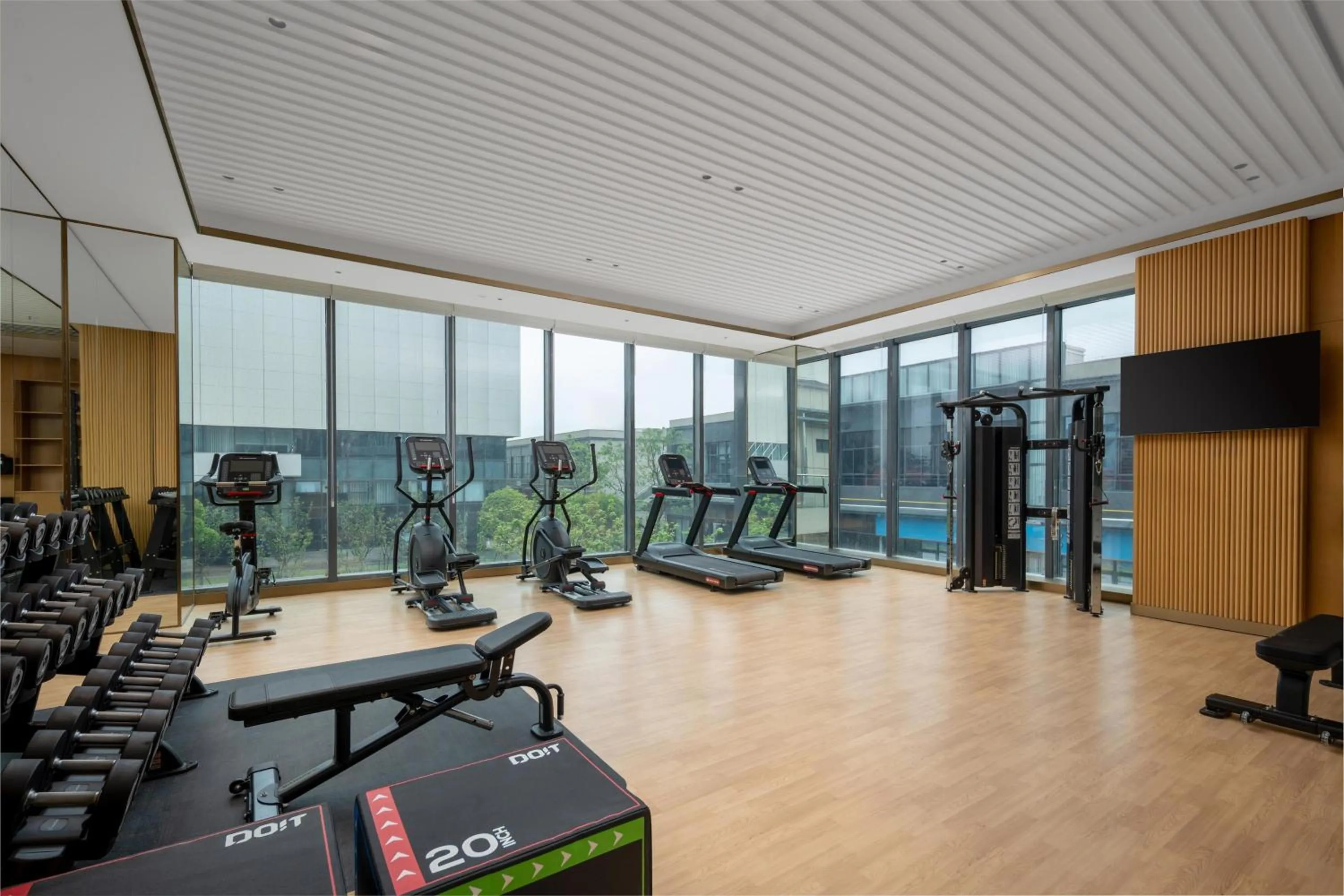 Fitness centre/facilities in Hilton Garden Inn Taizhou Xinghua