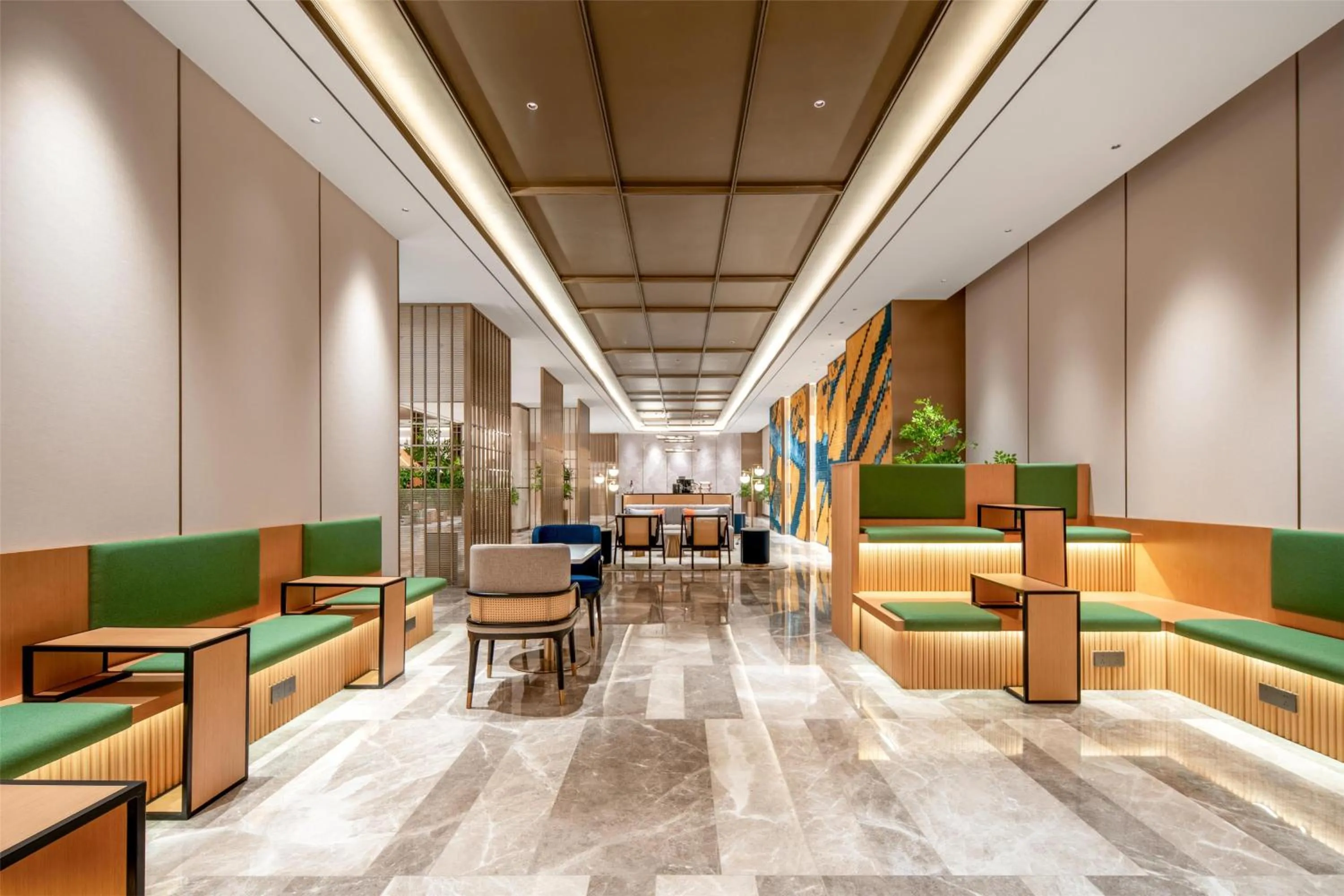 Lobby or reception in Hilton Garden Inn Taizhou Xinghua