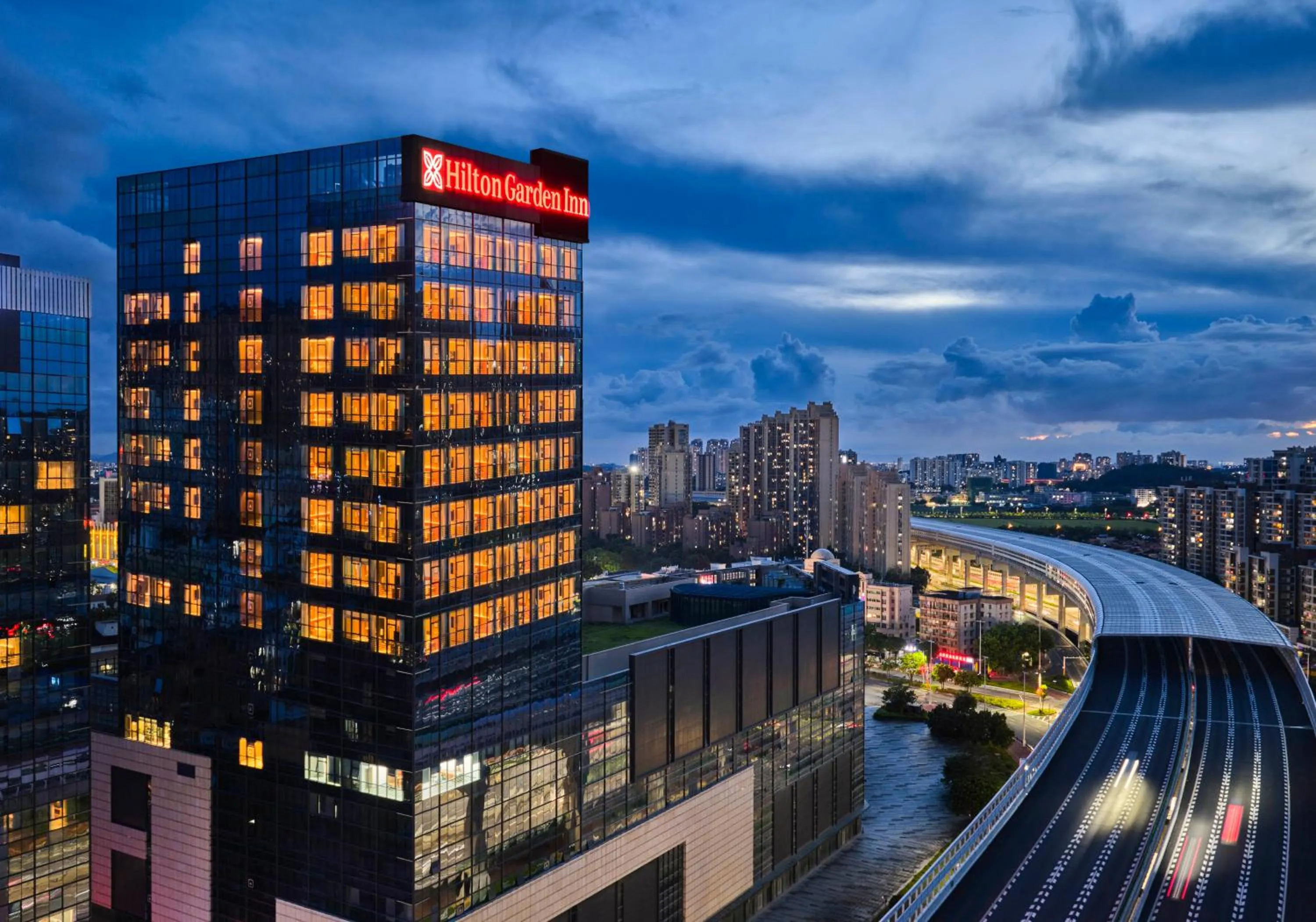 Property building in Hilton Garden Inn Zhongshan South