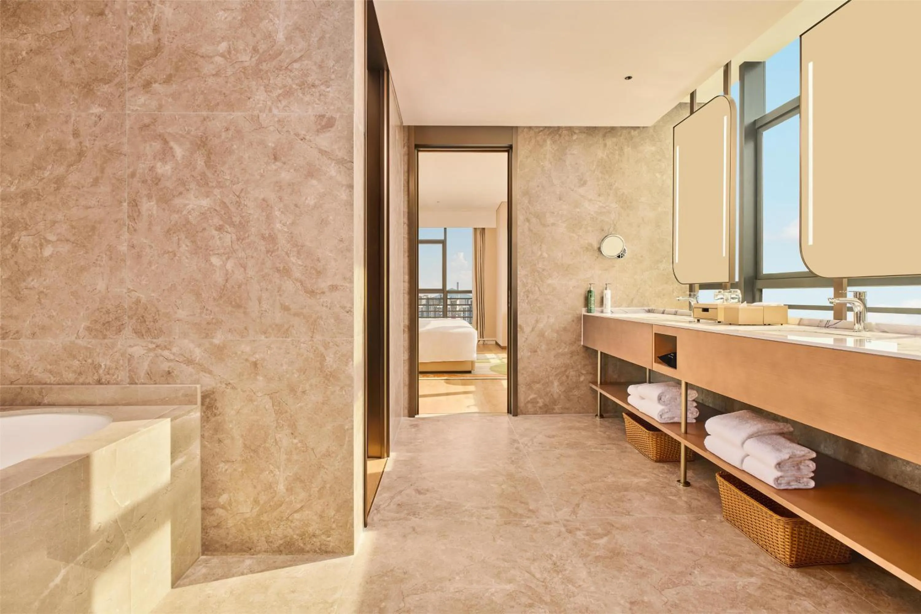 Bathroom in Hilton Garden Inn Zhongshan South