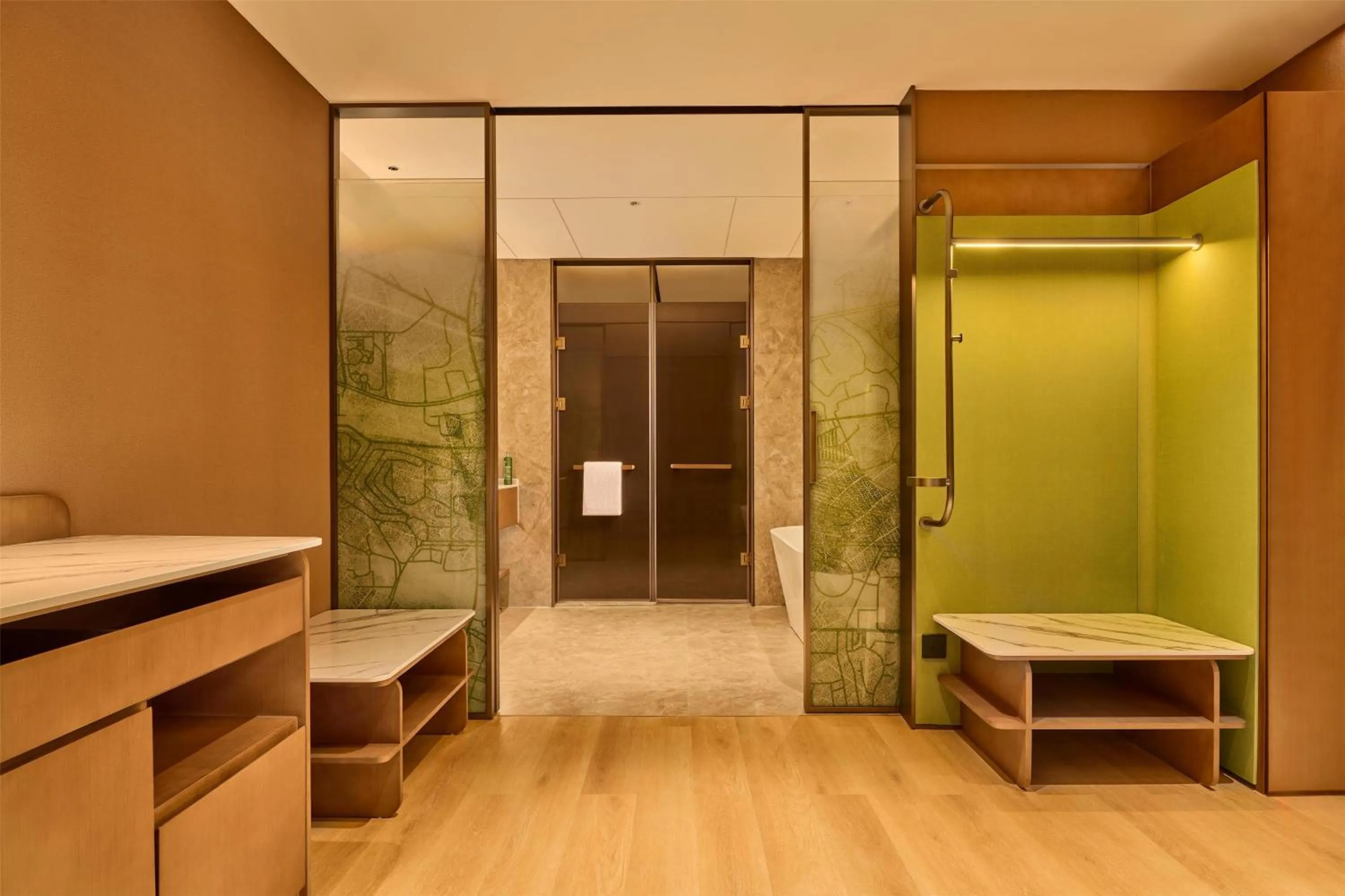 Photo of the whole room in Hilton Garden Inn Zhongshan South