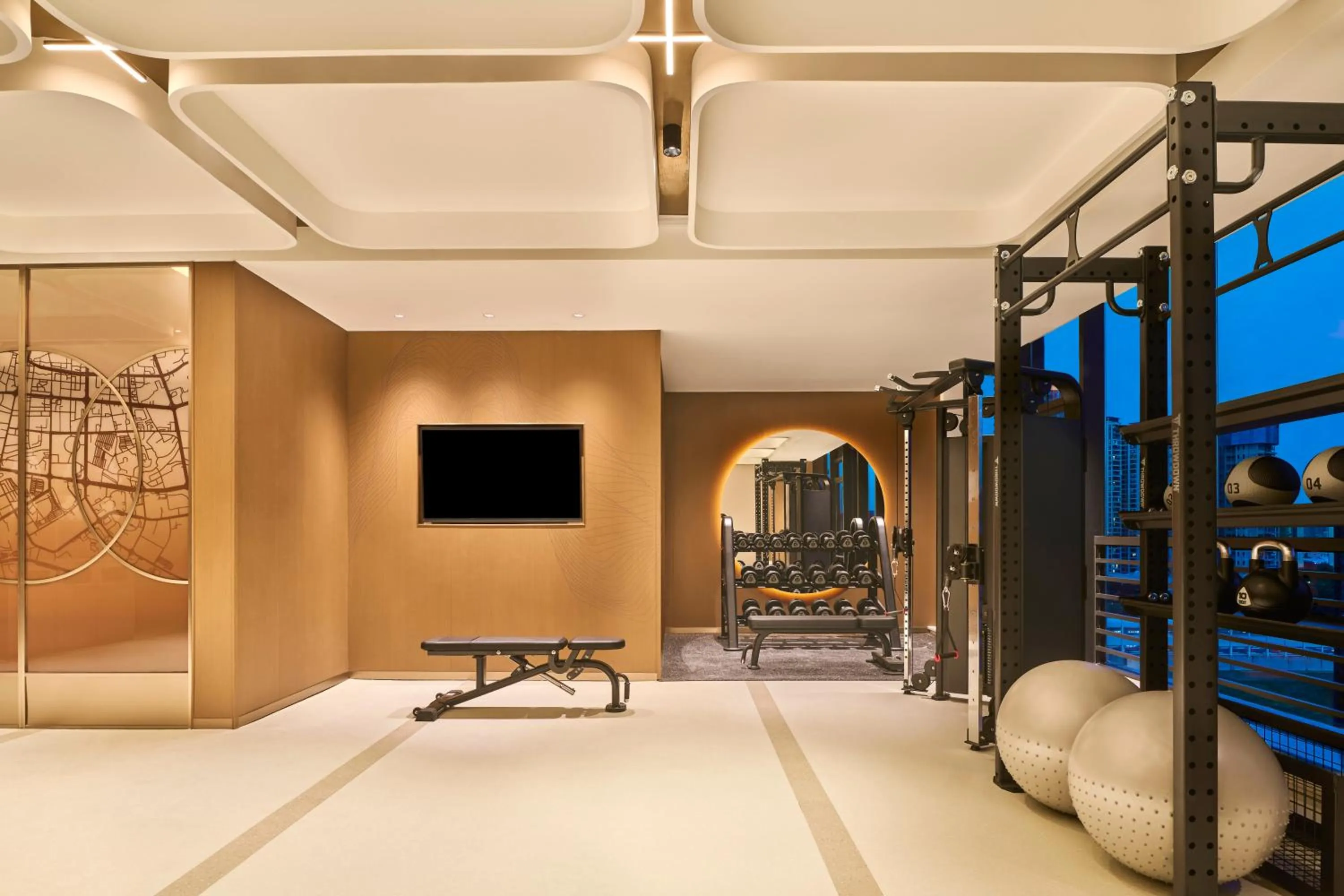 Fitness centre/facilities in Hilton Garden Inn Zhongshan South