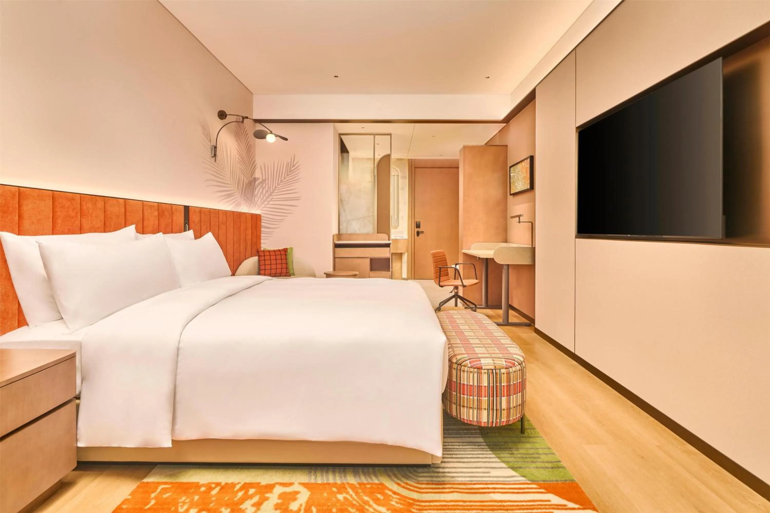 Bed in Hilton Garden Inn Zhongshan South