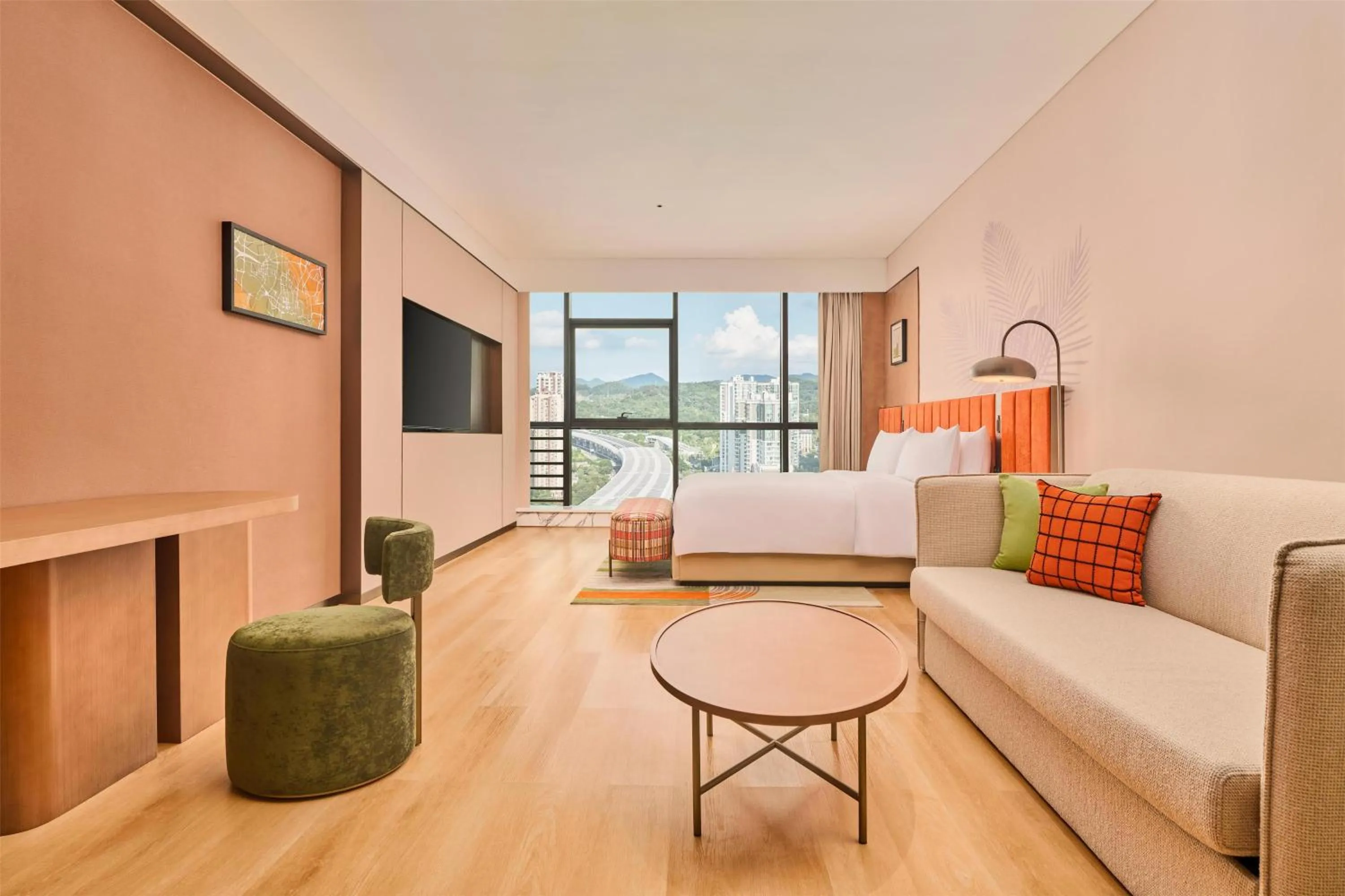 Bed in Hilton Garden Inn Zhongshan South