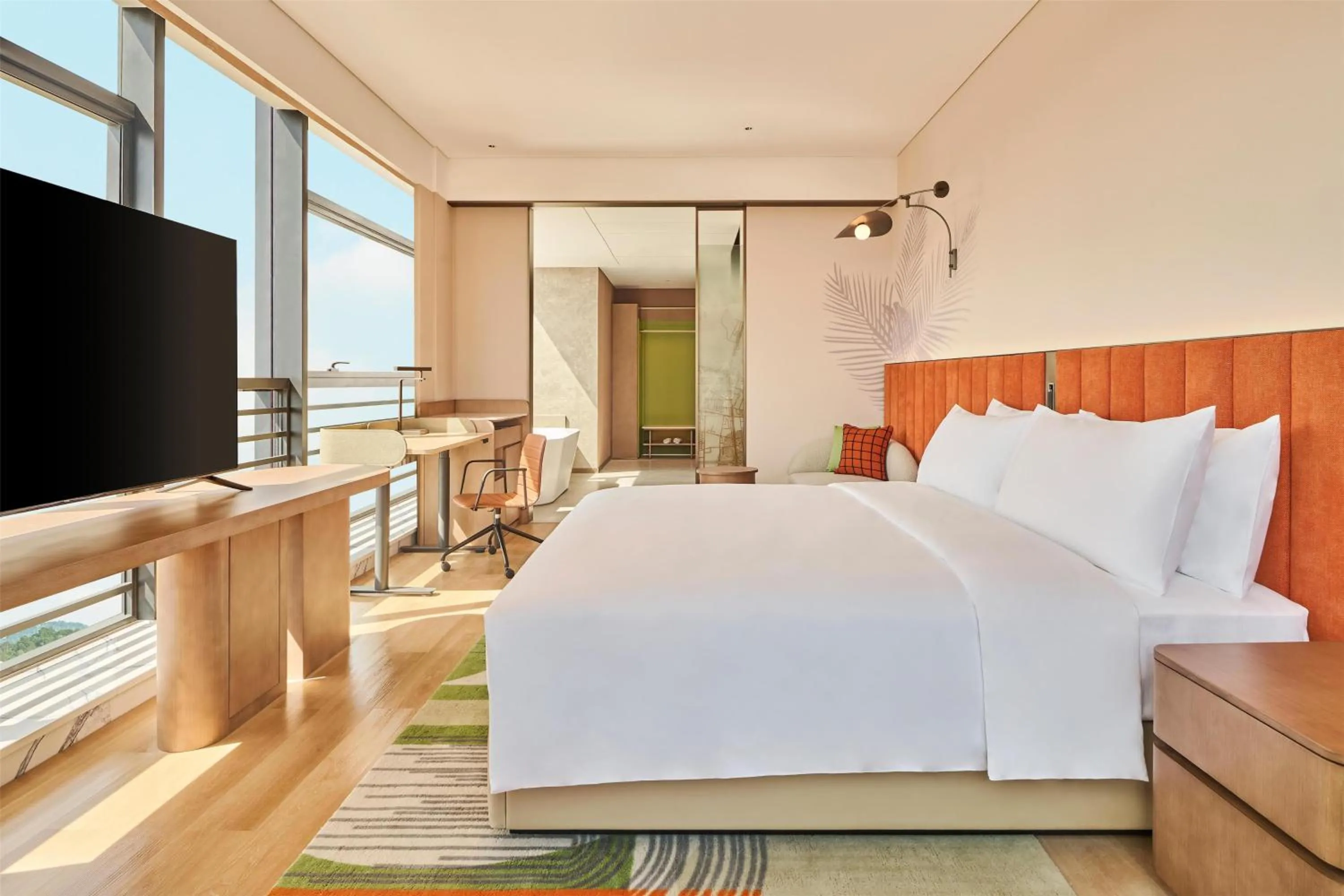 Bed in Hilton Garden Inn Zhongshan South