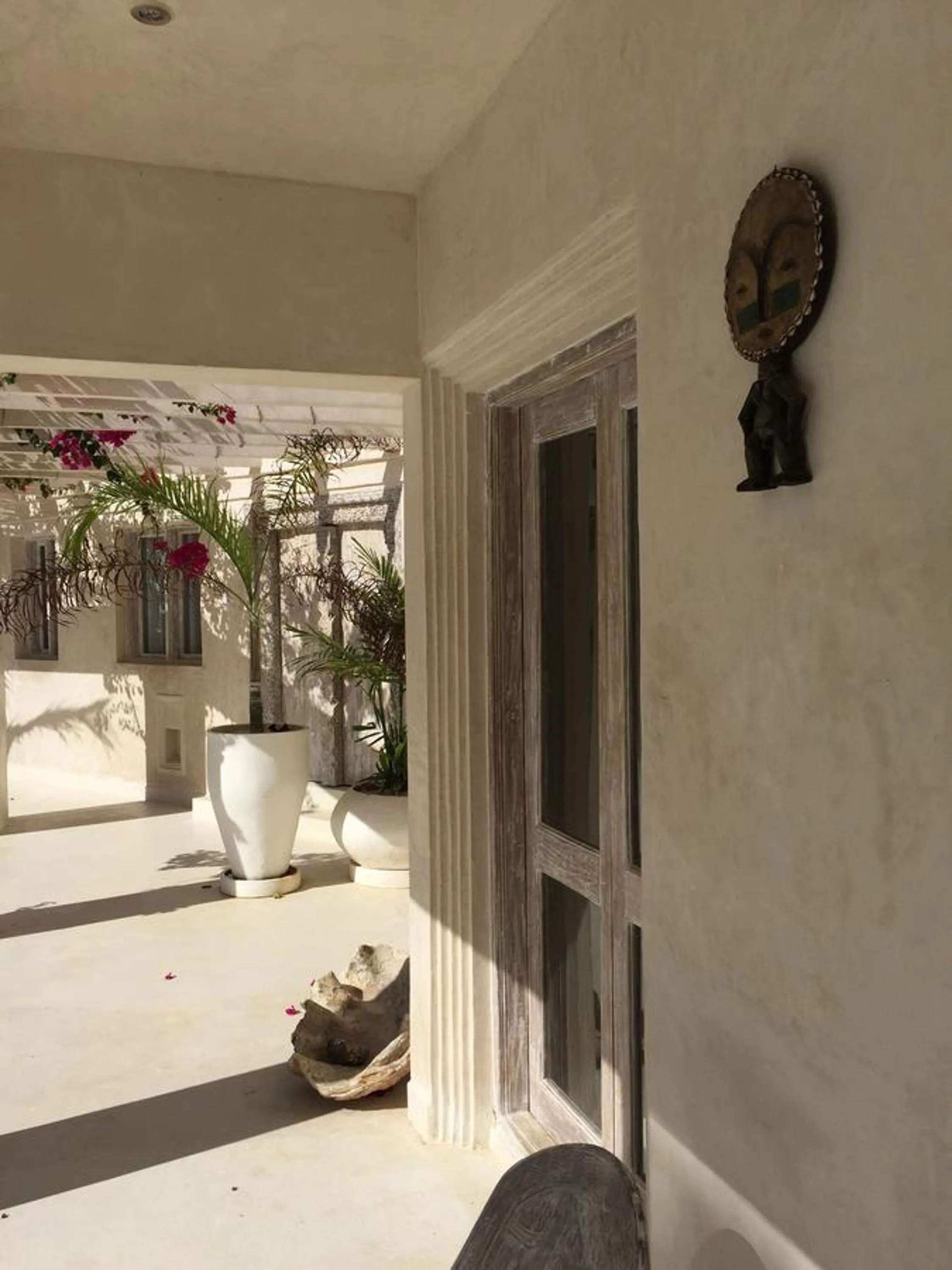 Decorative detail in The Villa Luxury Suites Hotel