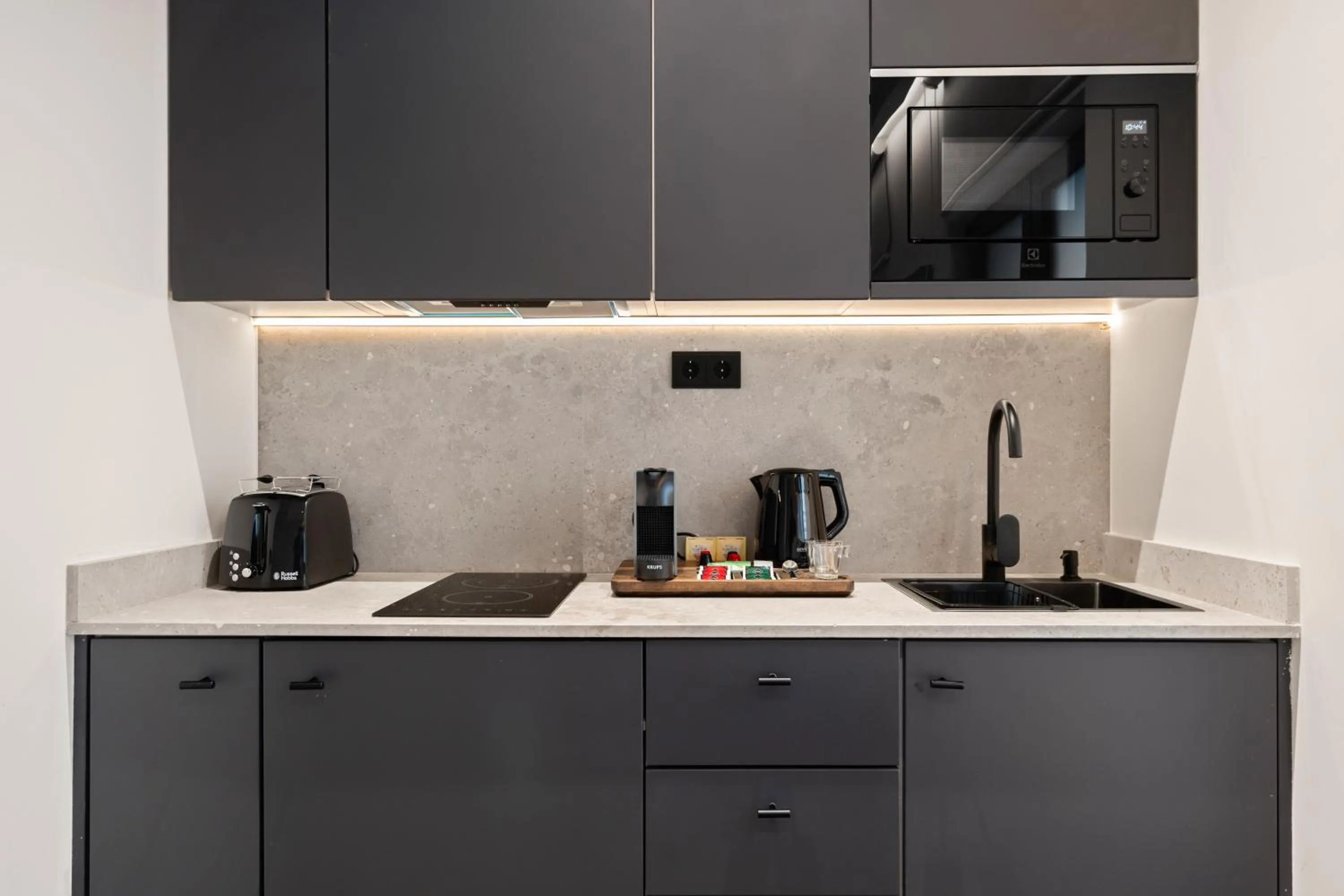 Coffee/tea facilities in Pacifico Suites near Retiro