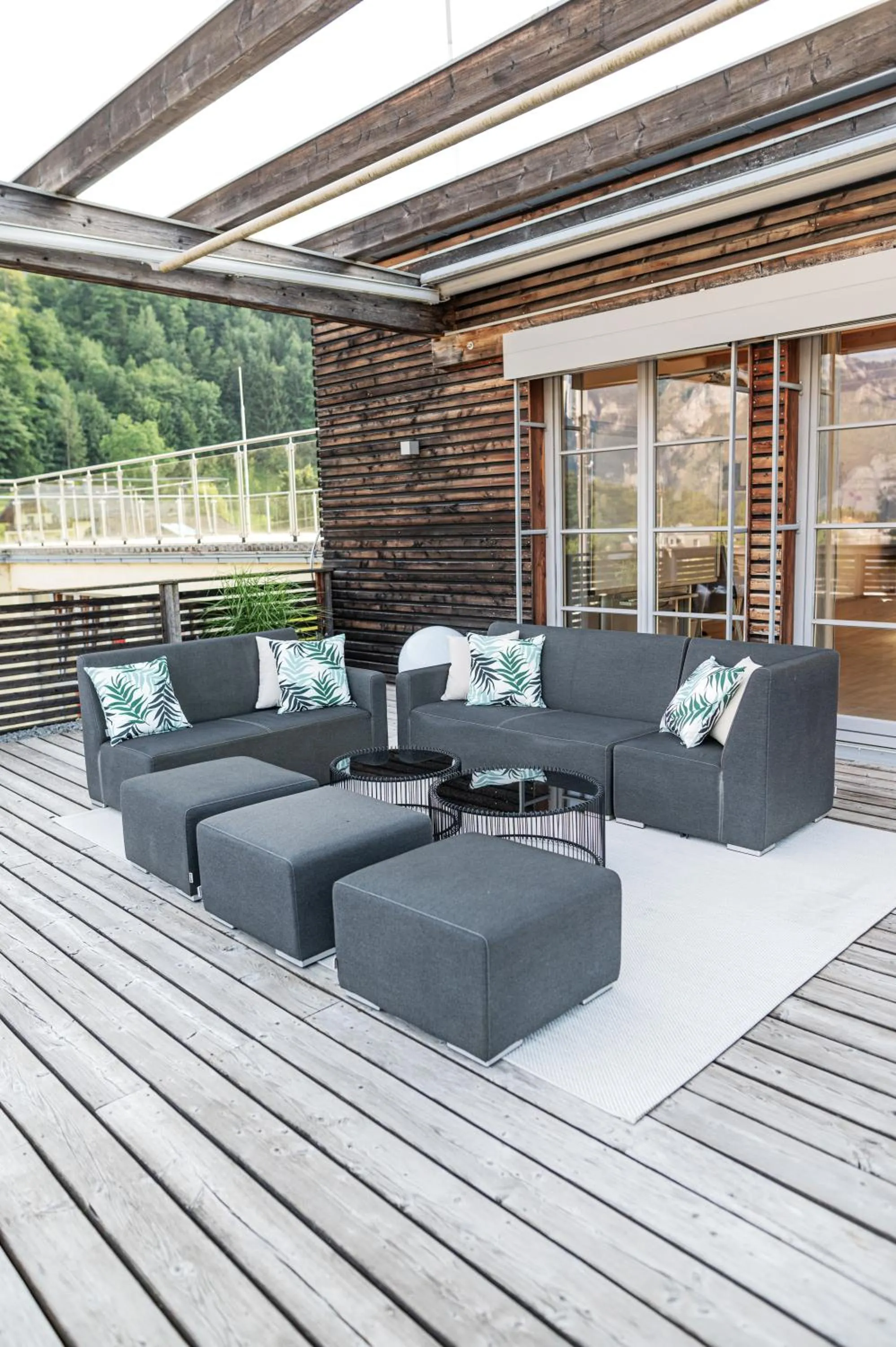 Balcony/Terrace in Apartmenthotel 's Mitterndorf