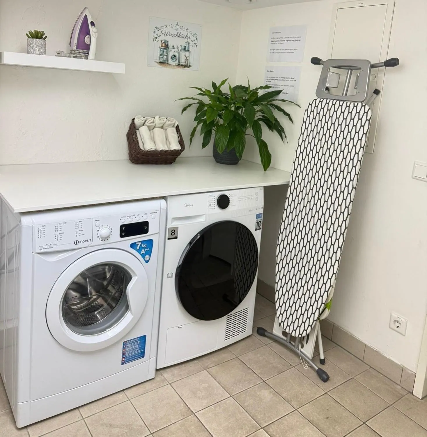 washing machine in Apartmenthotel 's Mitterndorf