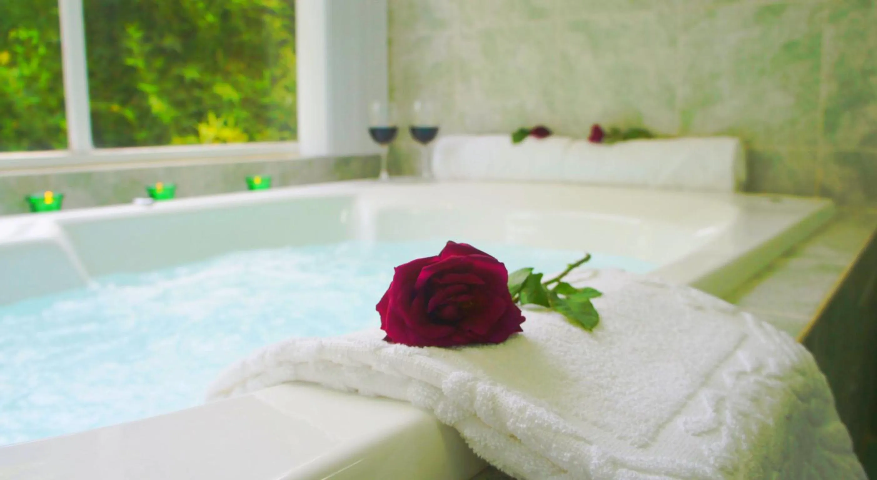 Bathroom in Quinta GYO