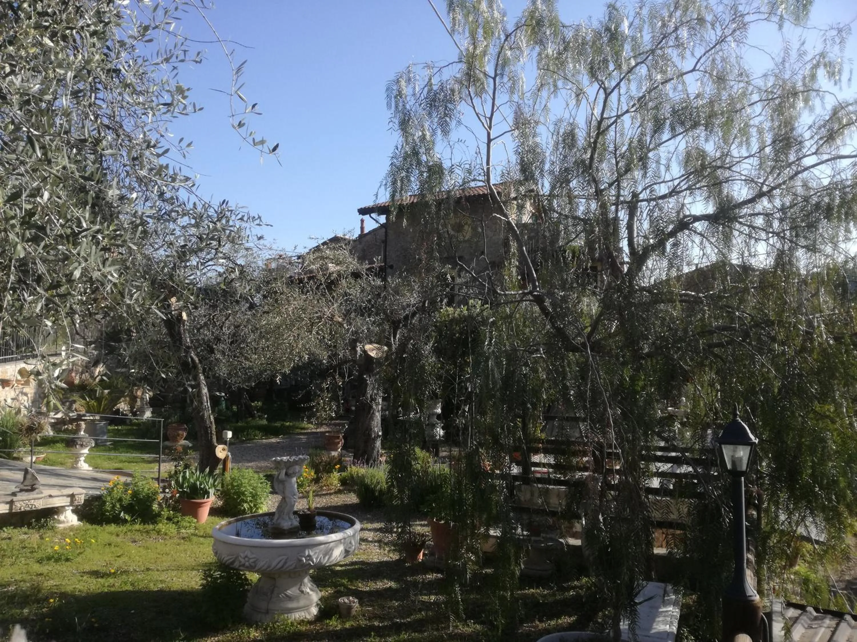 Garden view in Locanda Dei Boi