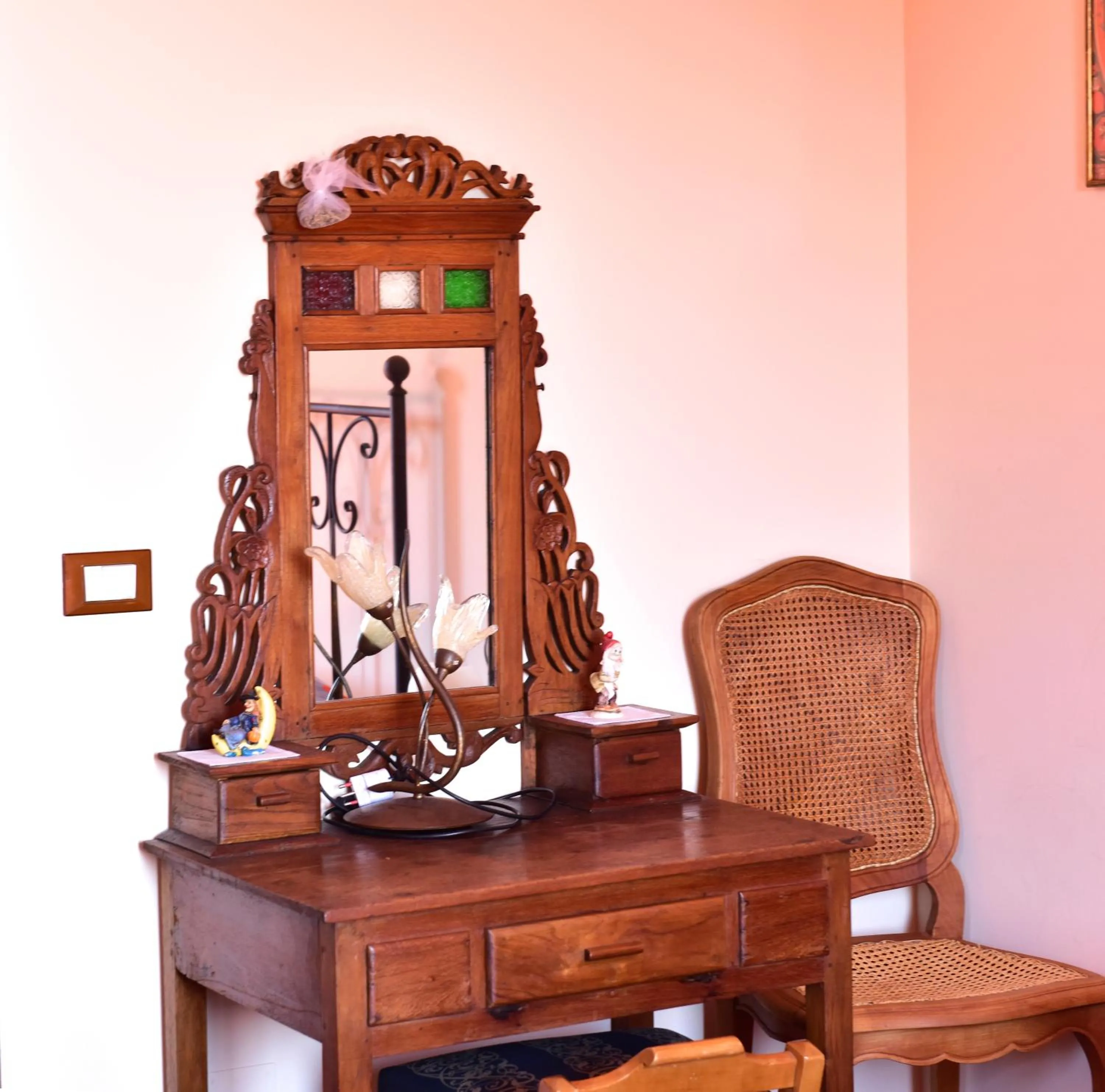 Decorative detail in Locanda Dei Boi